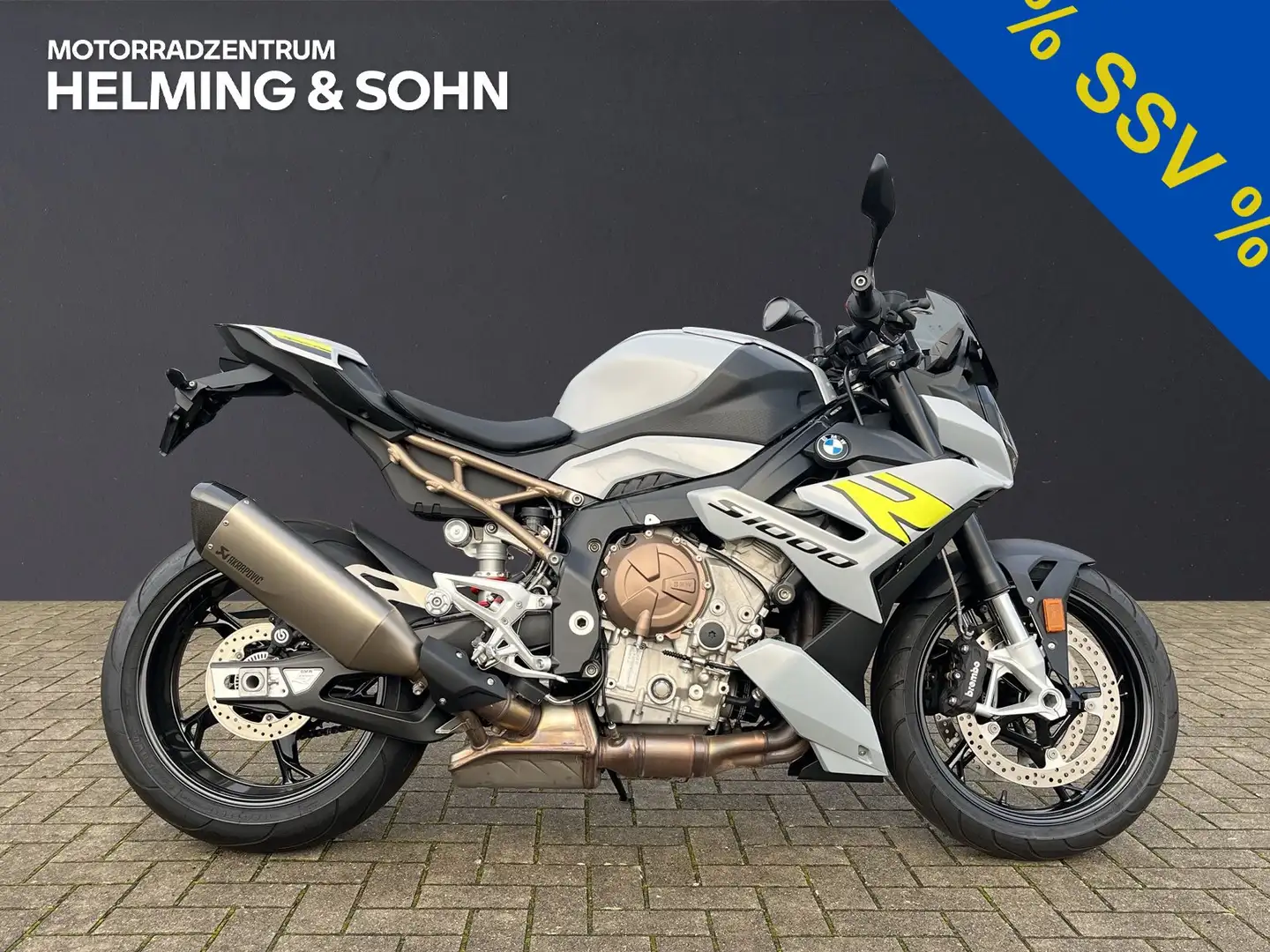 BMW S 1000 R Srebrny - 1