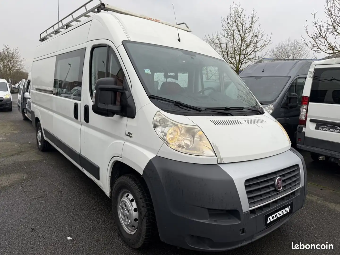 Fiat Ducato 2.0 Mjt 115cv L3H2 Double Cabine 6places de 2014 C Blanc - 1