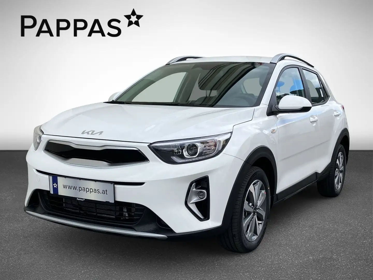 Kia Stonic SILBER 1.0 TGDI Klimaautomatik, Dachreli Weiß - 2