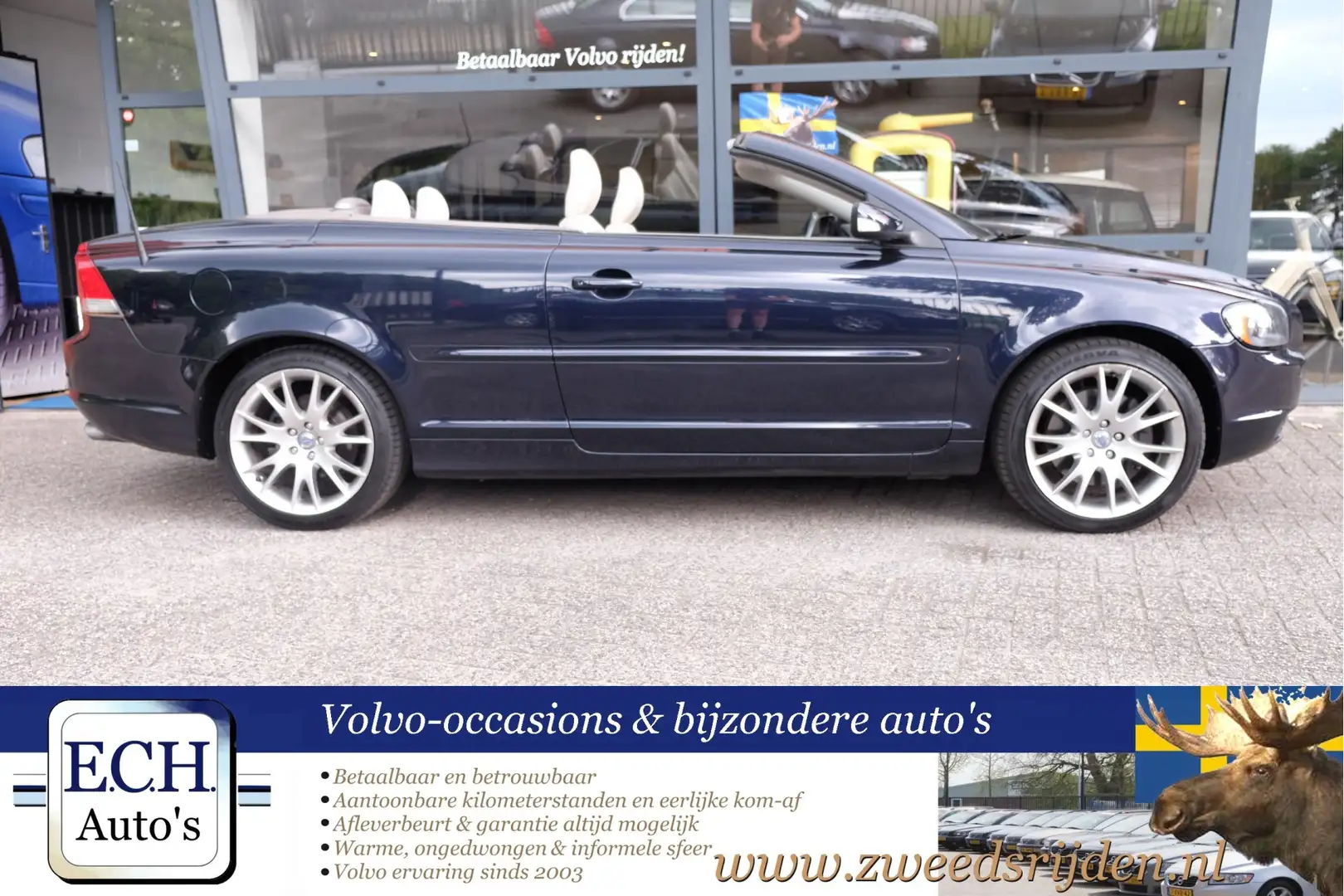 Volvo C70 Convertible 2.5 T5 Aut. Summum, Leer Albastru - 2