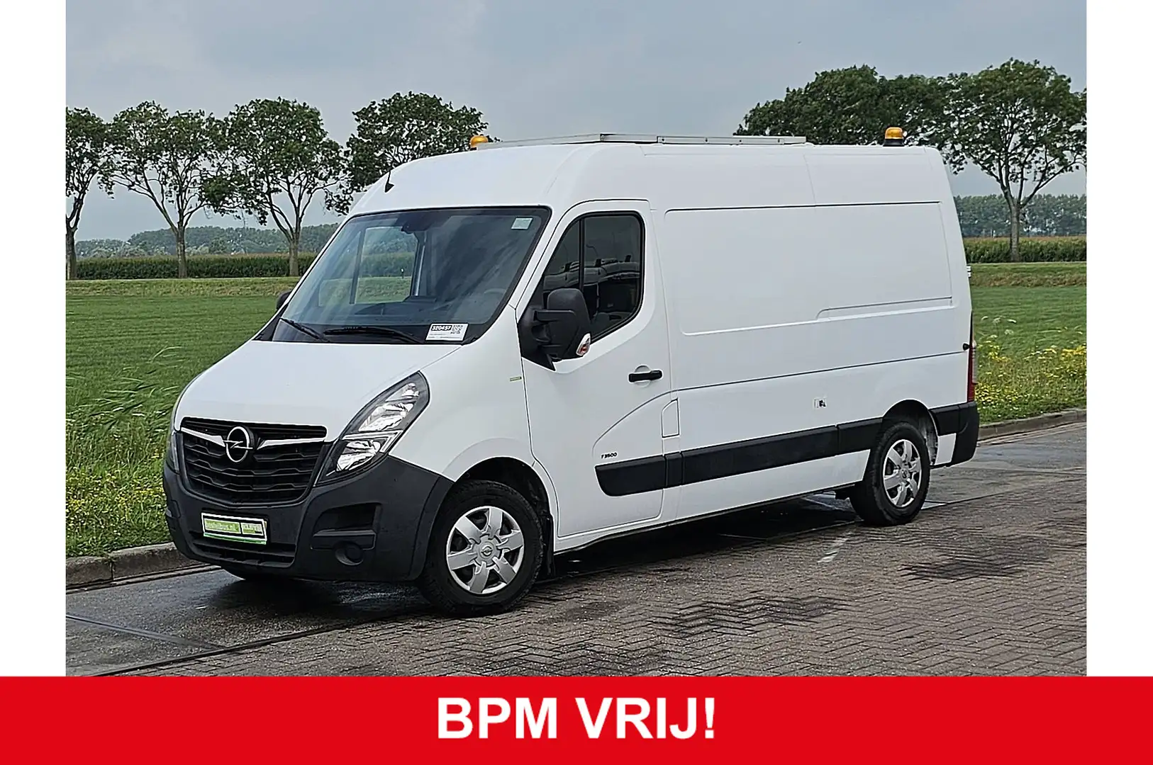 Opel Movano 2.3 L2H2 airco, navi, pdc, kastinr., trekhaak Weiß - 1