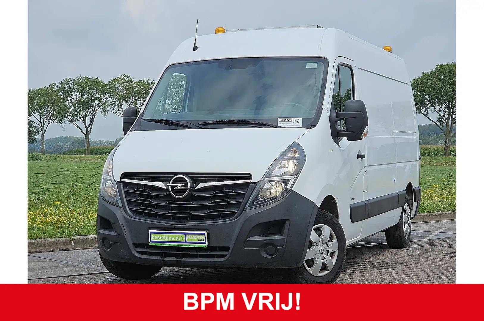 Opel Movano 2.3 L2H2 airco, navi, pdc, kastinr., trekhaak Weiß - 2