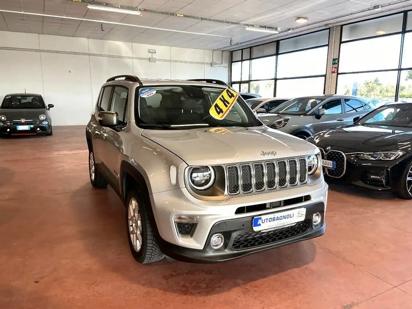 Jeep Renegade LIMITED 1.3 T4 4WD Active Drive 62000 km Argento - 2