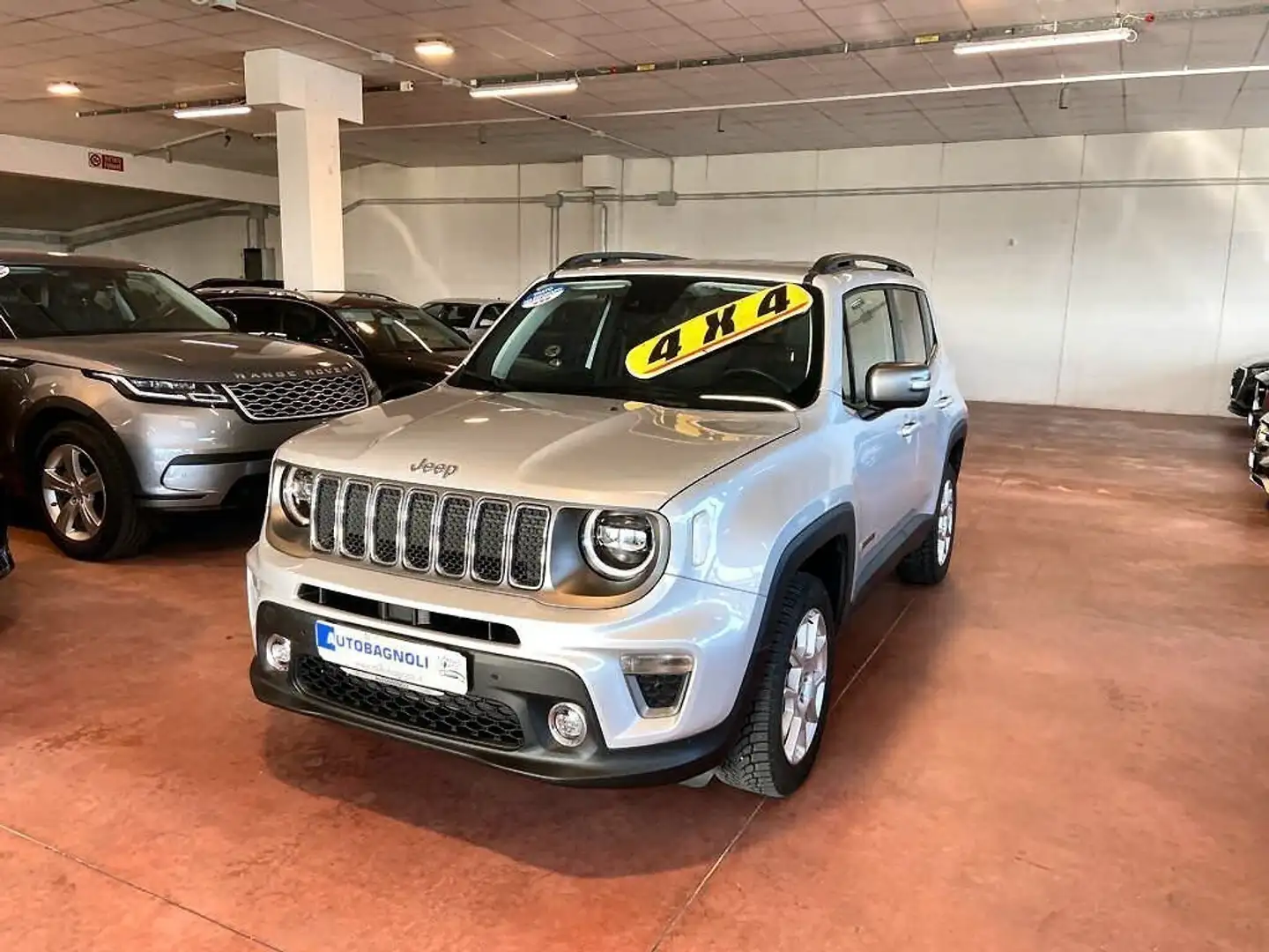 Jeep Renegade LIMITED 1.3 T4 4WD Active Drive 62000 km Argento - 1