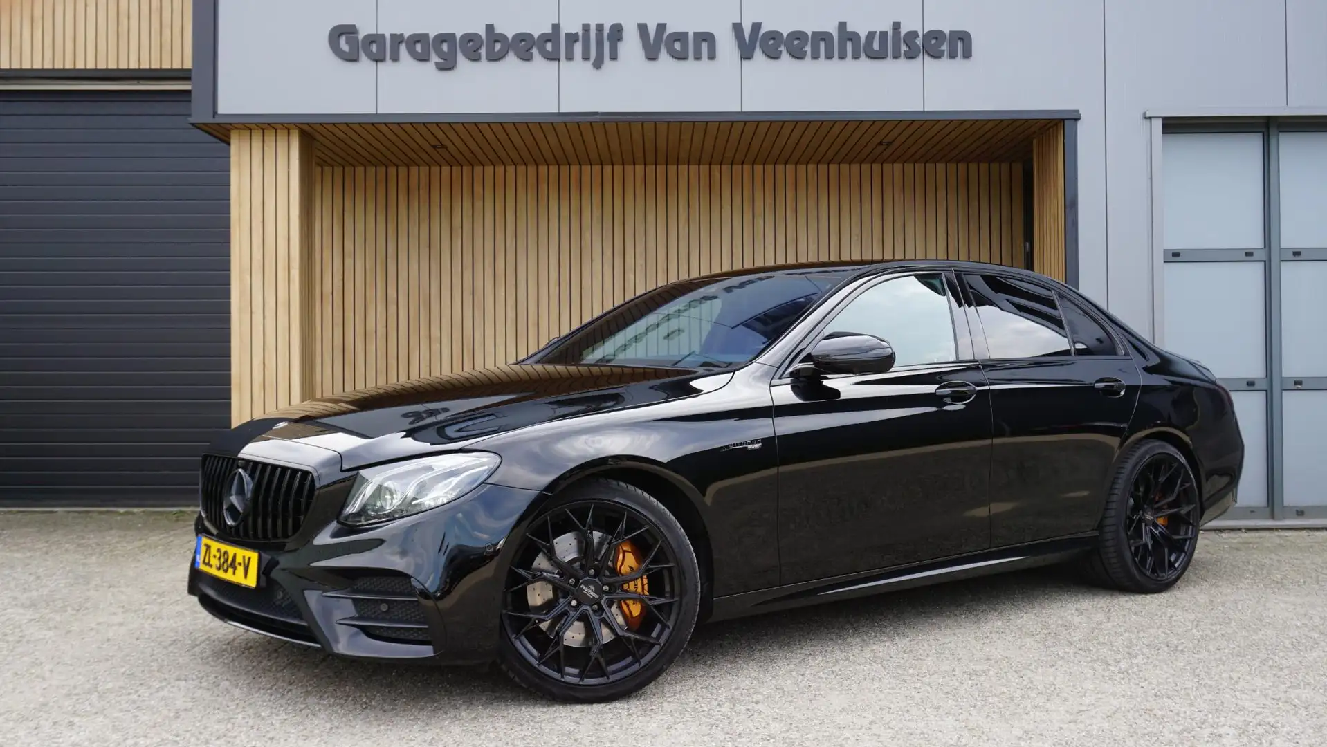 Mercedes-Benz E 43 AMG 401pk 4-Matic Luchtvering Wide Screen 360 camera 2 Zwart - 1