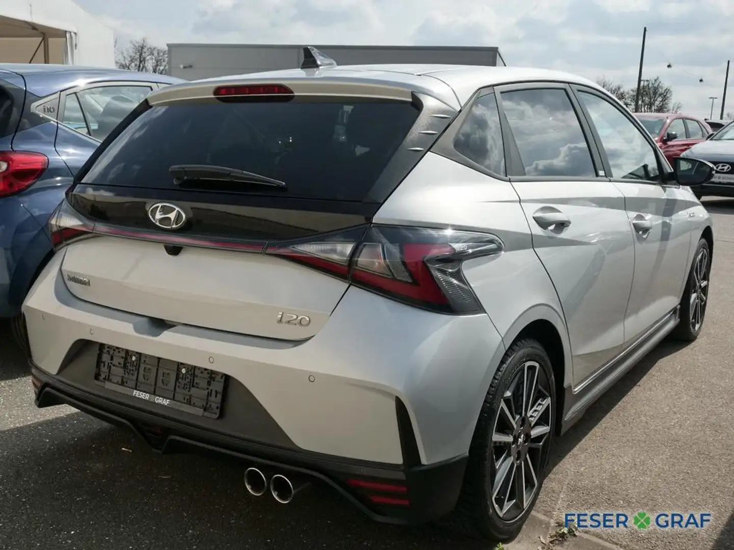 Hyundai i20 N-LINE NAVI KAMERA SHZ LHZ BOSE LED CARPLAY Silber - 2
