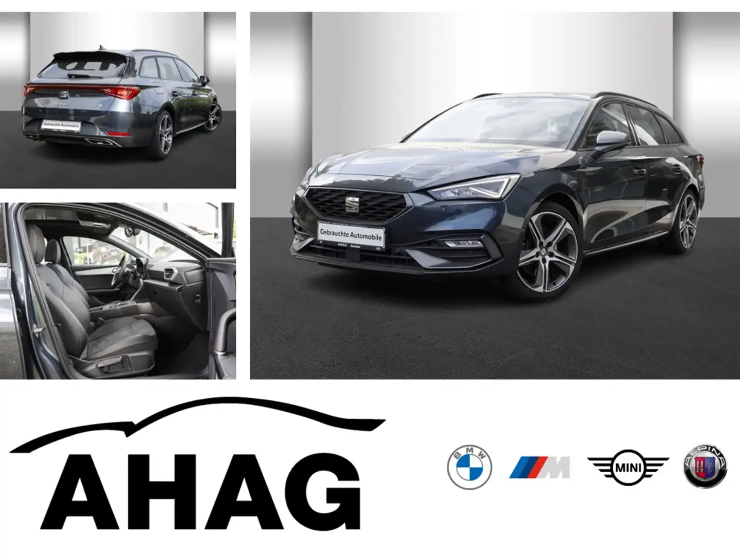 SEAT Leon 2.0 TSI*Business + Dinamica Paket*AHK* Grau - 1