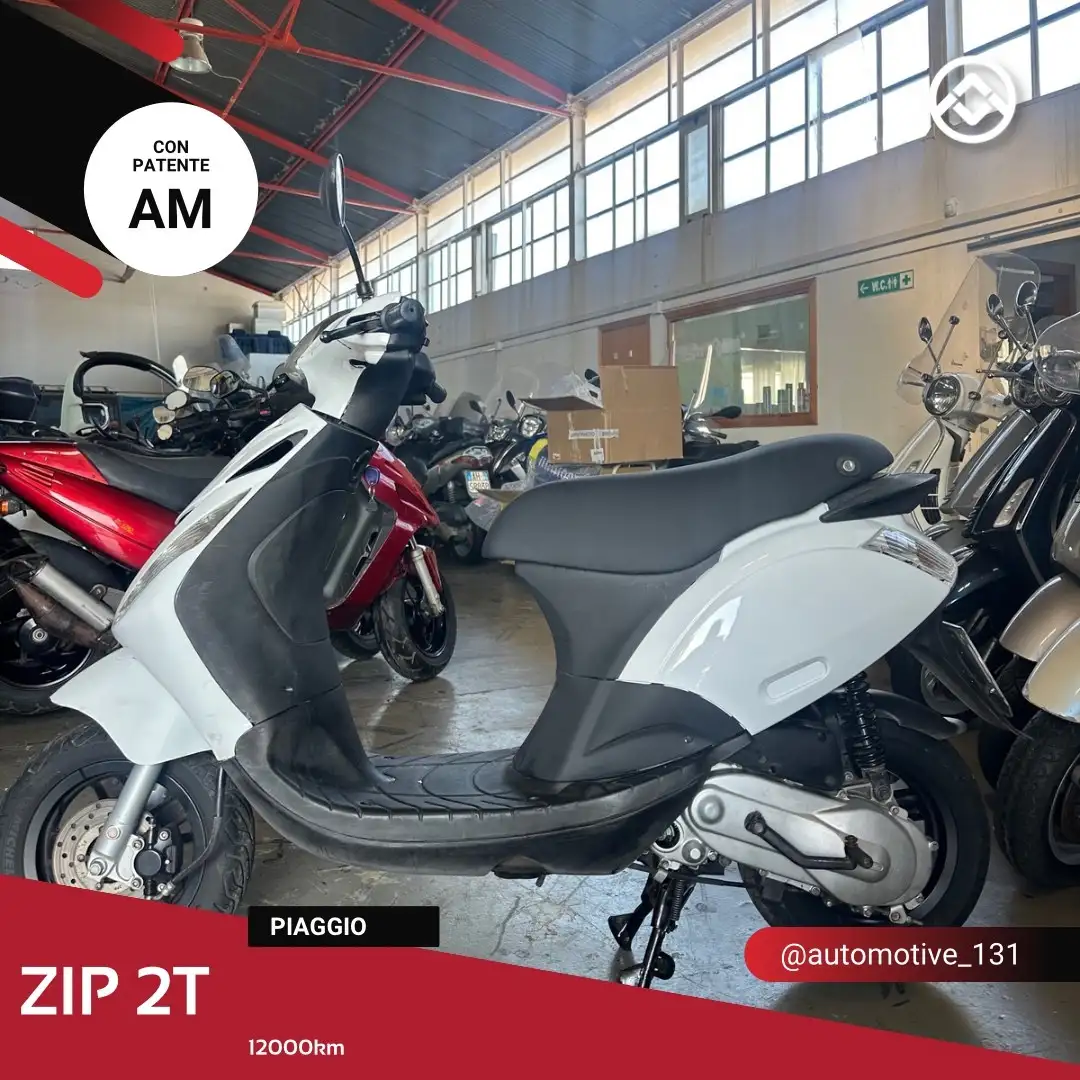 Piaggio Zip 50 Bianco - 1