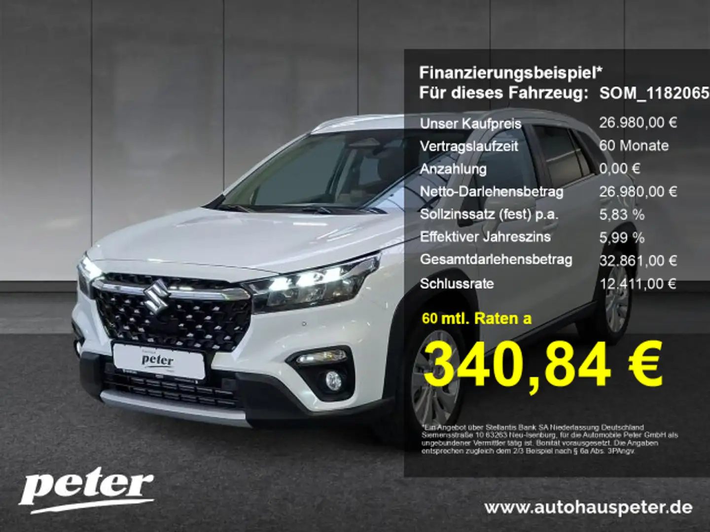 Suzuki SX4 S-Cross S-Cross 1.4 Comfort Allgrip Hybrid Bianco - 1