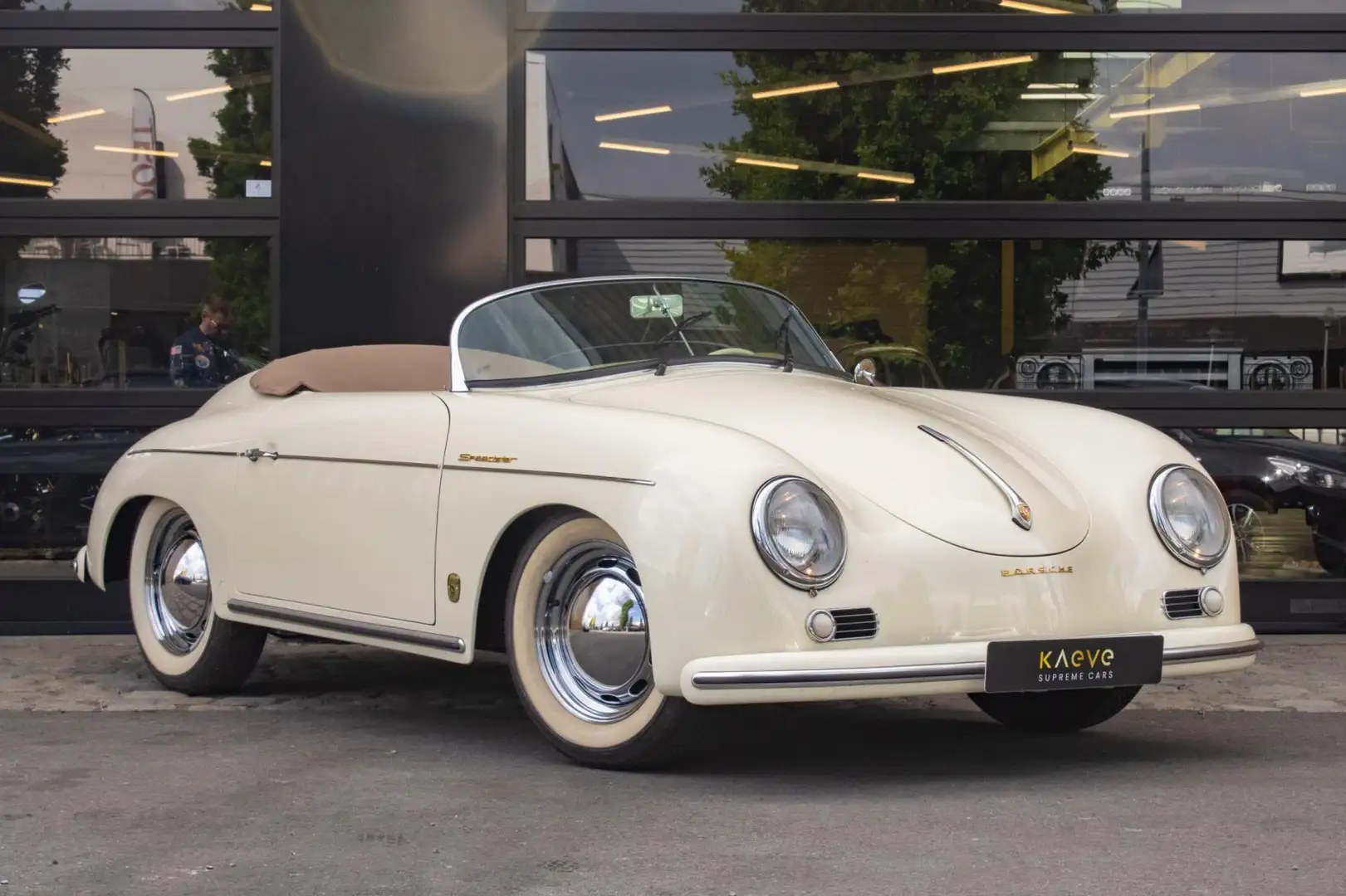Porsche 356 Vintage Speedster Double weber White - 1