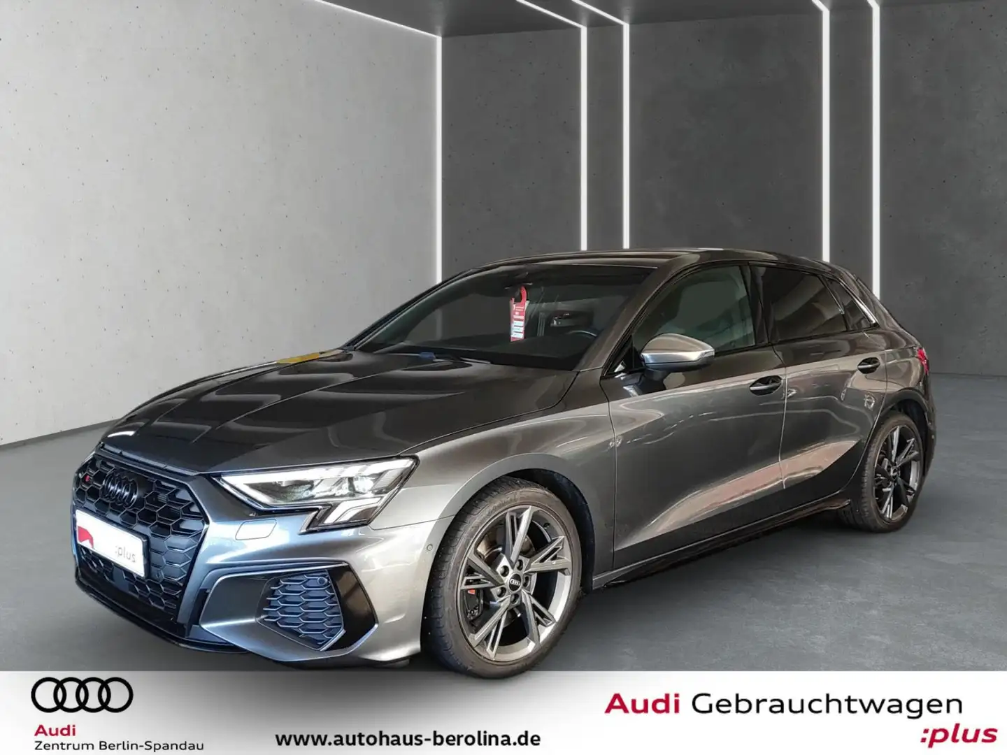 Audi S3 *B&O*NAV+*Opt.-Schwarz+*Virt.C+* Grau - 2