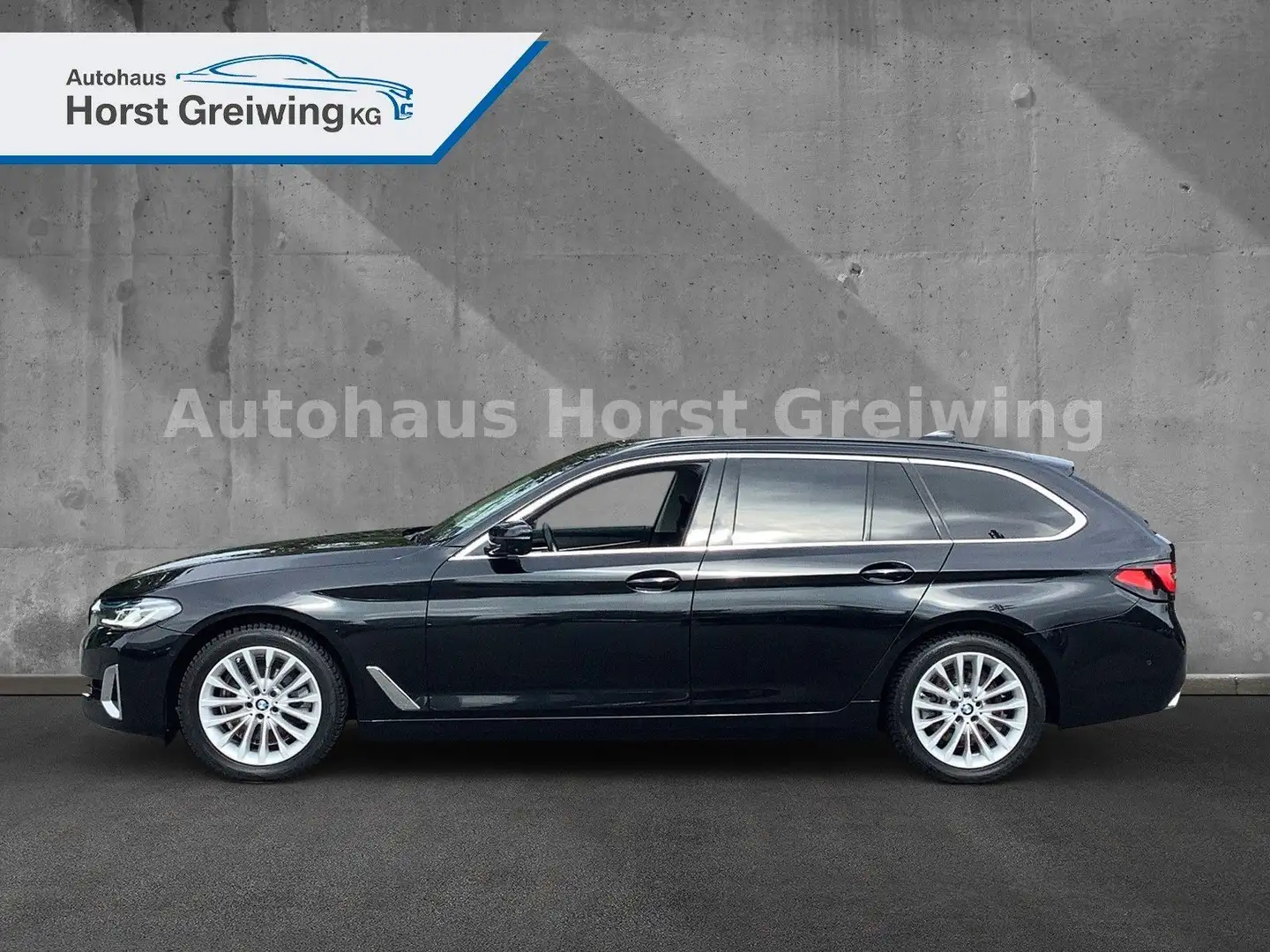 BMW 520 d Touring Luxury HUD Pano Komfortsitze Laser Schwarz - 2