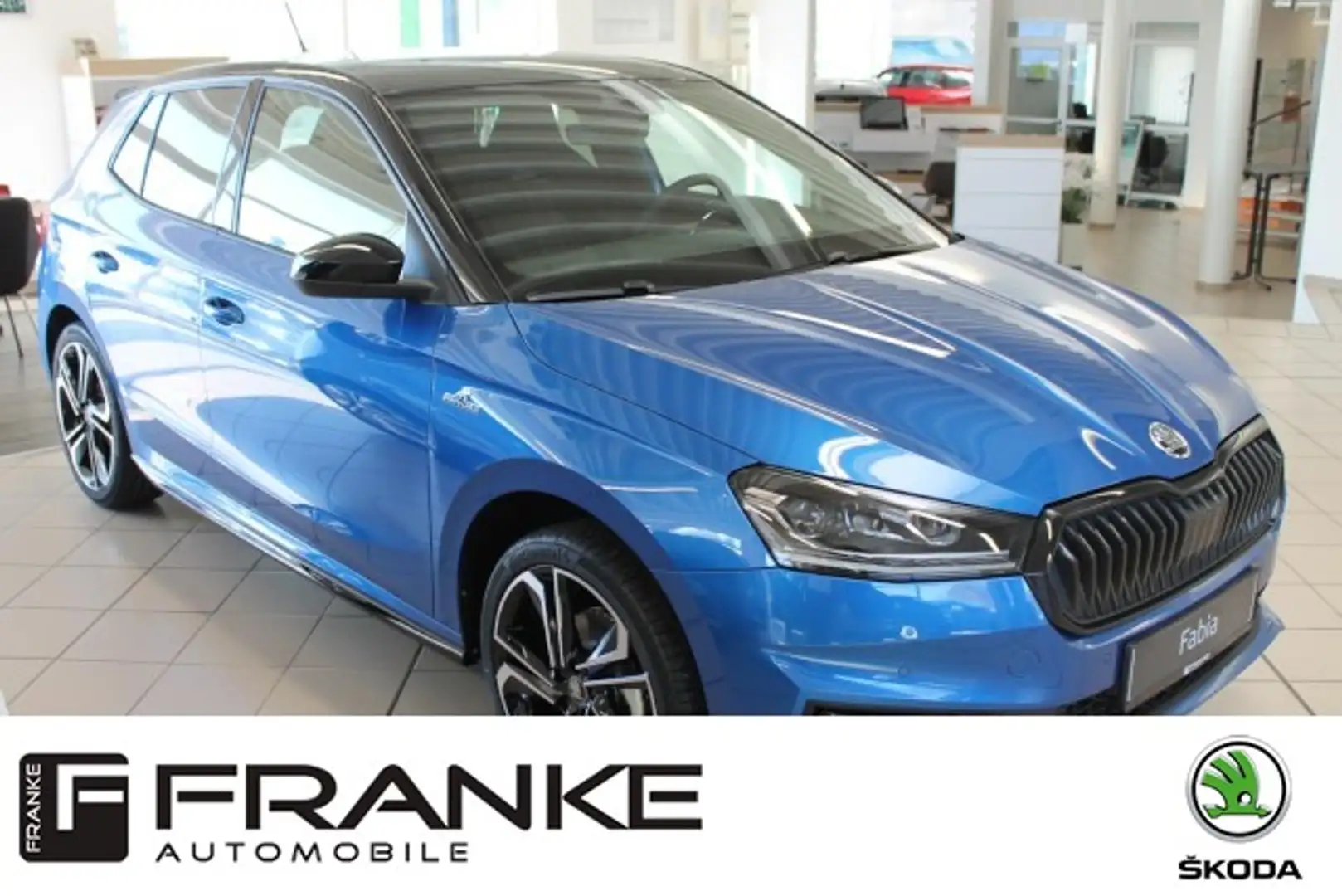 Skoda Fabia Monte Carlo 1.5 TSI DSG (110kW/150PS) Klima Navi Blau - 1