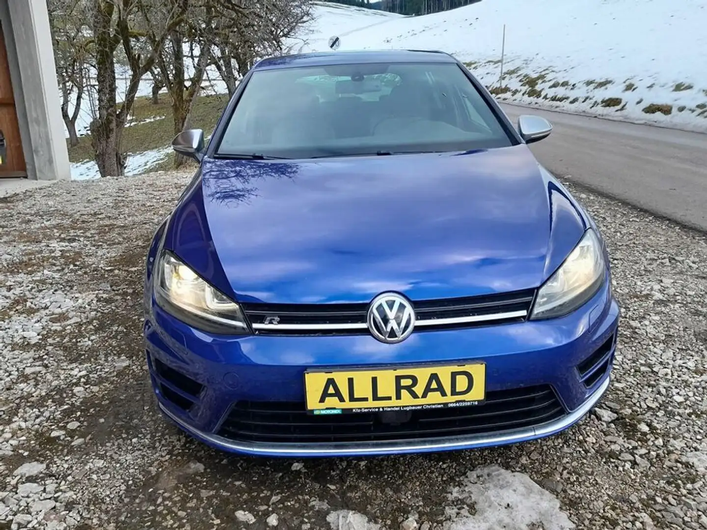 Volkswagen Golf R DSG 4Motion Finanzierung möglich Blau - 2