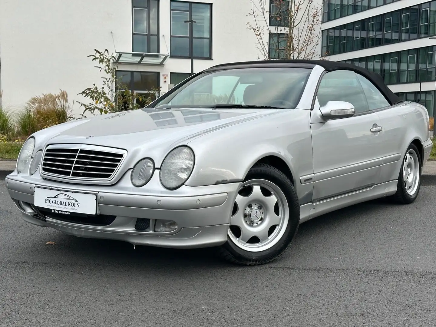 Mercedes-Benz CLK 200 ELEGANCE,Cabrio,Automatik,Leder,Klima Gris - 1