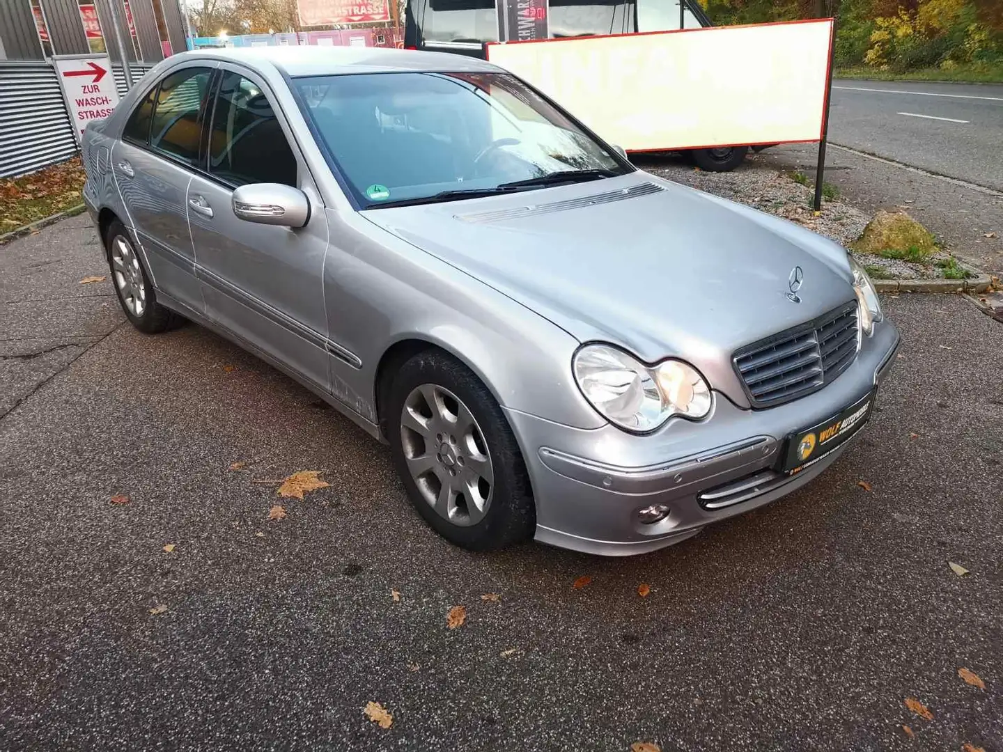 Mercedes-Benz C 180 Automatik Klima Einparkhilfe Preis inkl Neu Tüv Grau - 1