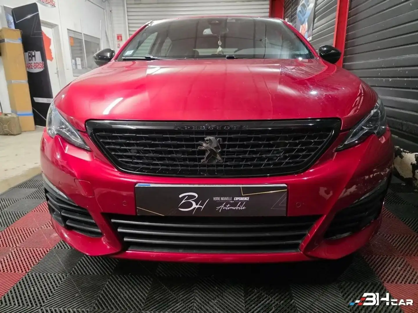 Peugeot 308 1.2 PURETECH 130 GT-LINE PACK BLACK EAT8 COURROIE NEUVE Rood - 2