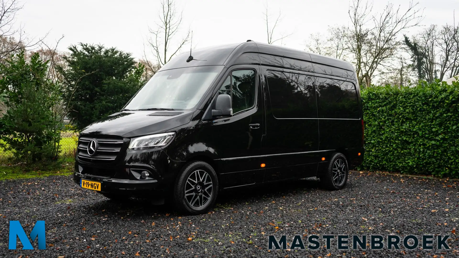Mercedes-Benz Sprinter 316CDI L2H2 Autom. | LED | ACC | Groot navi. | Sto Noir - 1