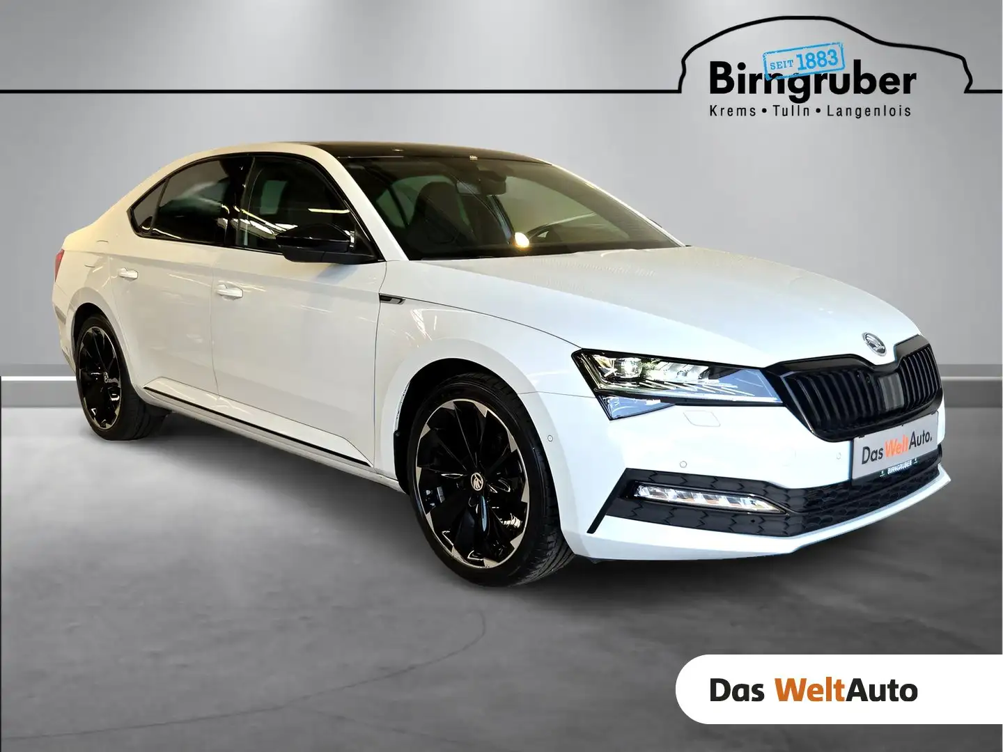 Skoda Superb SPORTLINE TSI ACT DSG Weiß - 1