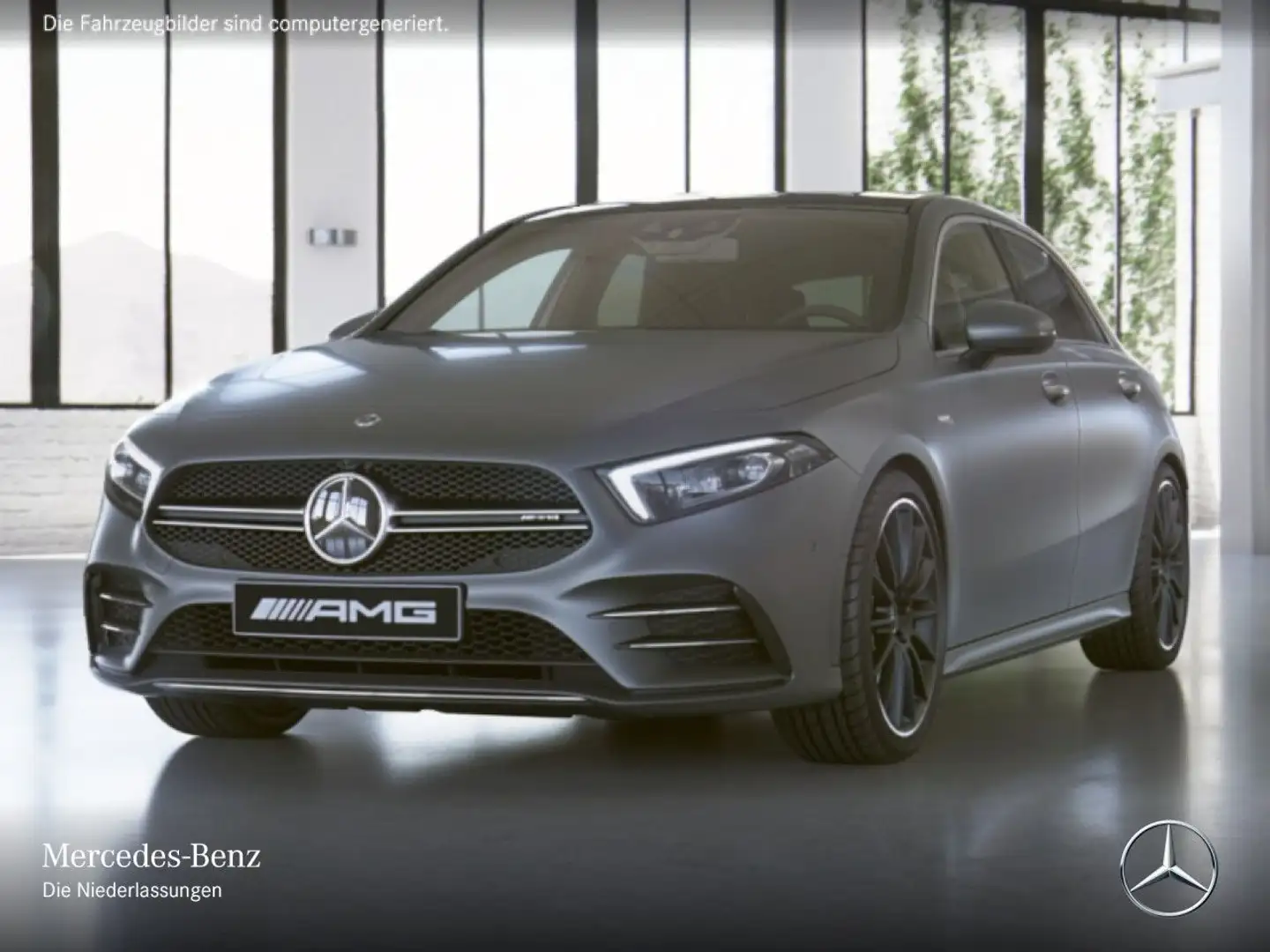 Mercedes-Benz A 35 AMG A 35 4M Kompakt AMG+PANO+360°+MULTIBEAM+19"+HUD Grau - 2