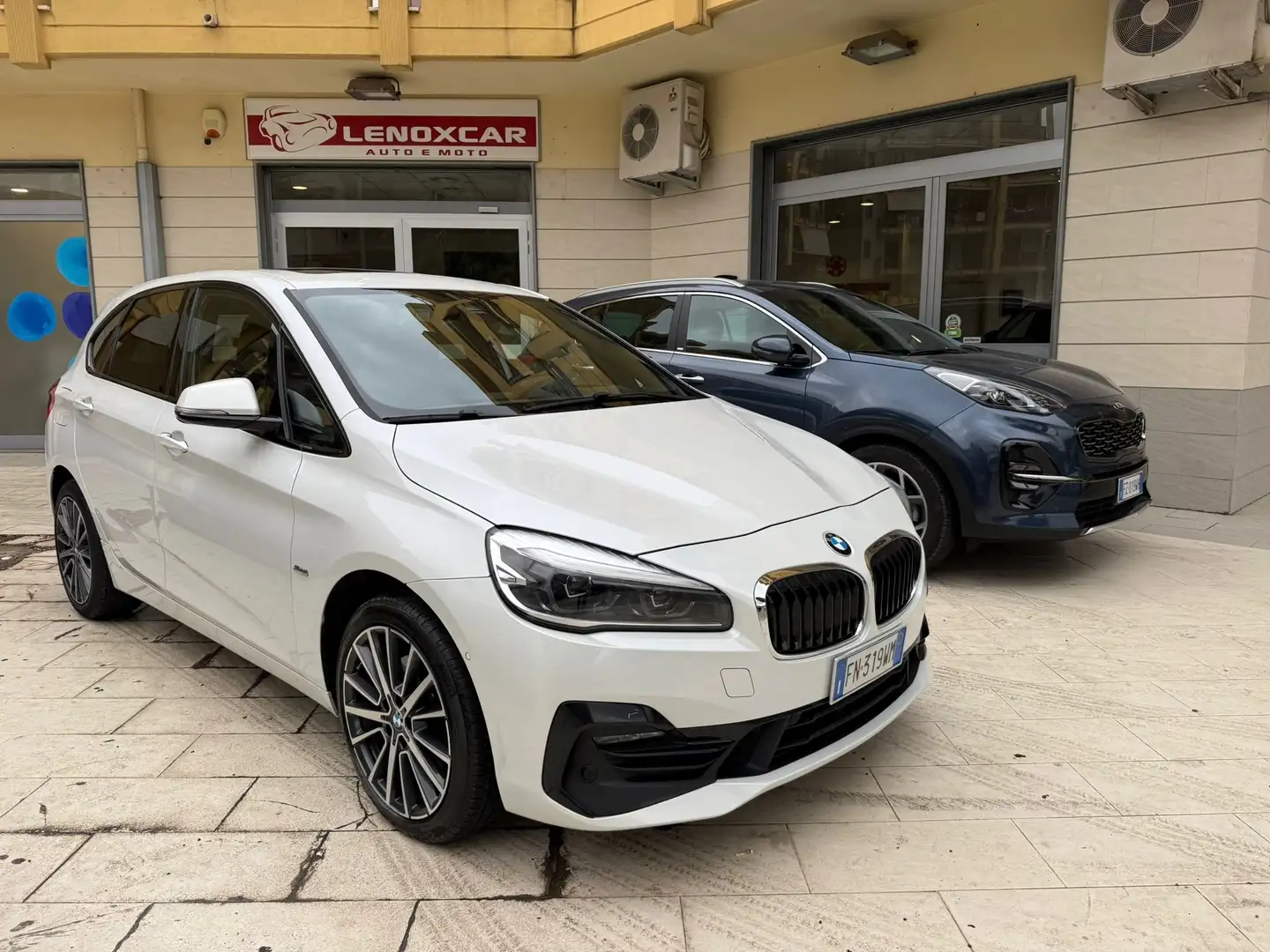BMW 218 218d Active Tourer Sport auto my17 Blanc - 2