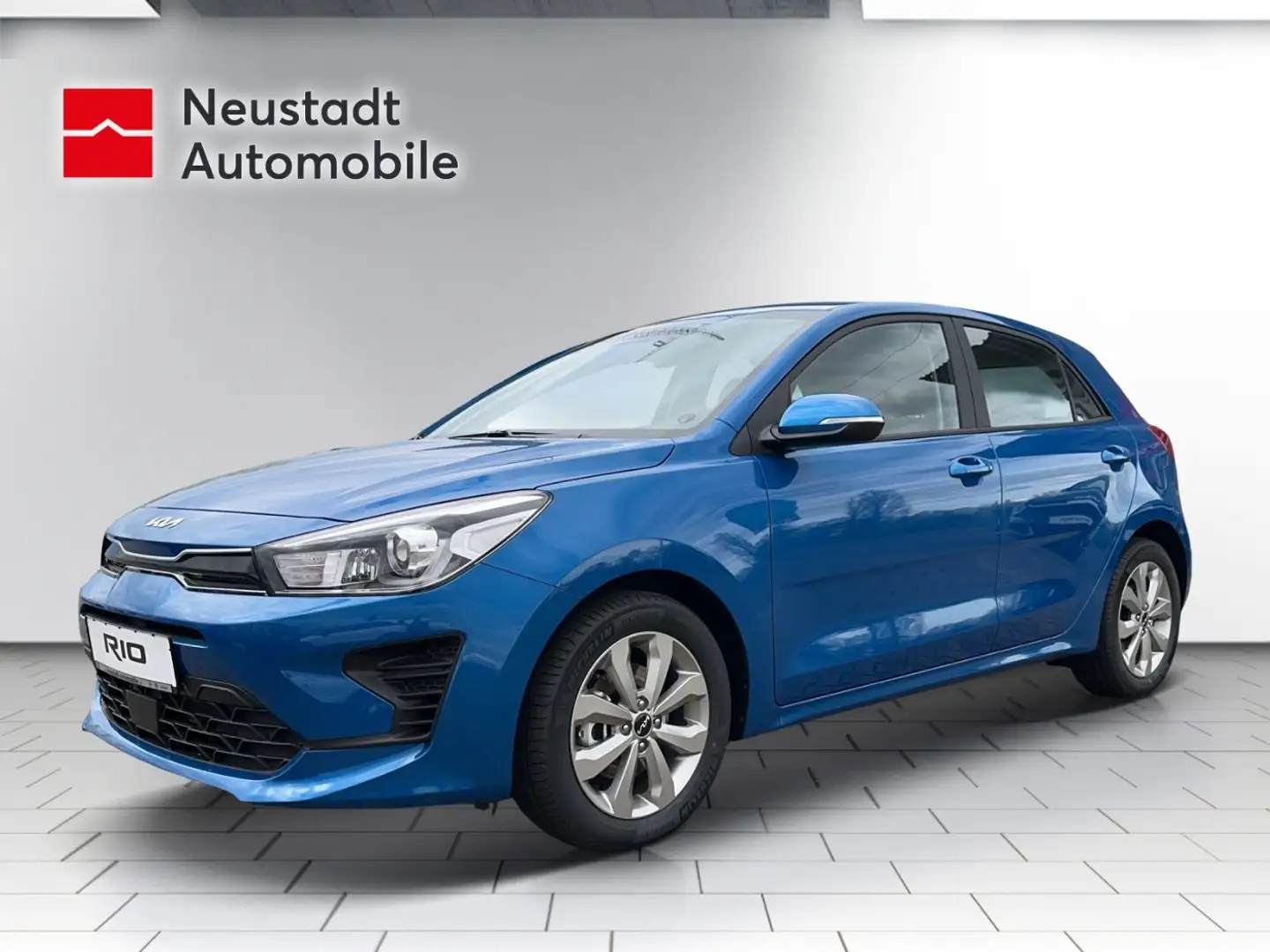 Kia Rio Vision 1,2 Parkpilot, Klimaautomatik Blau - 1