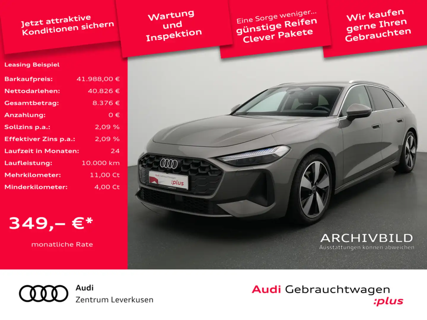 Audi A5 Avant CARPLAY PDC AHK ACC STANDHZ VIRT NAVI Schwarz - 1