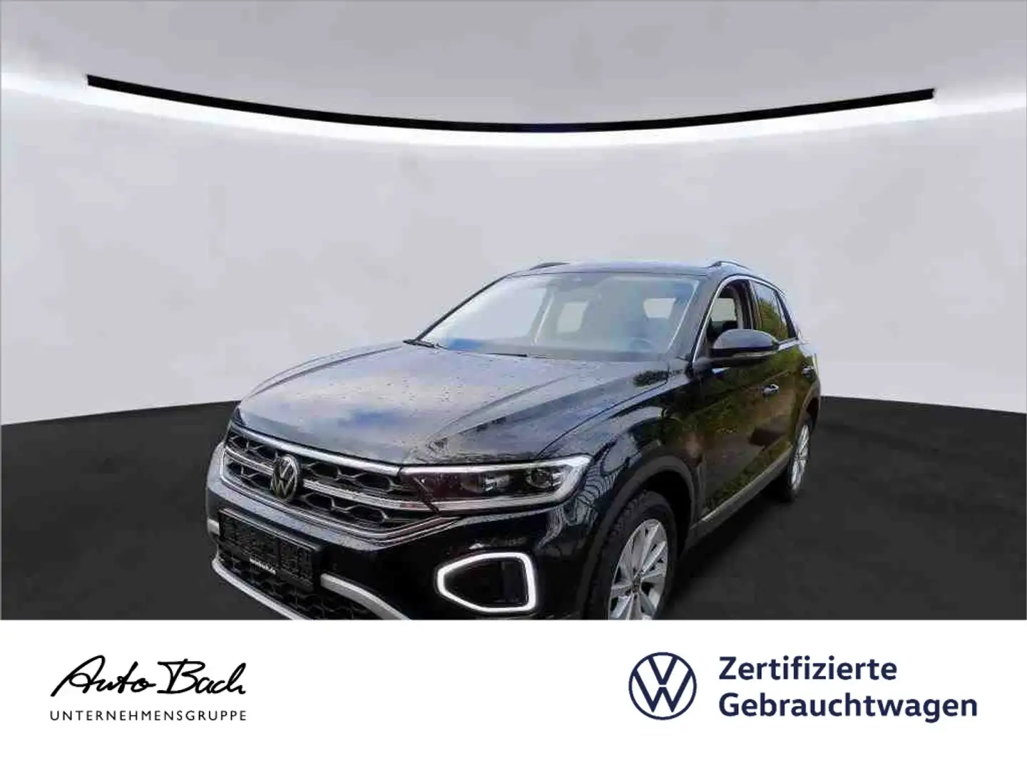 Volkswagen T-Roc 1.0 TSI Style Navi LED ACC CarPlay EPH Schwarz - 1