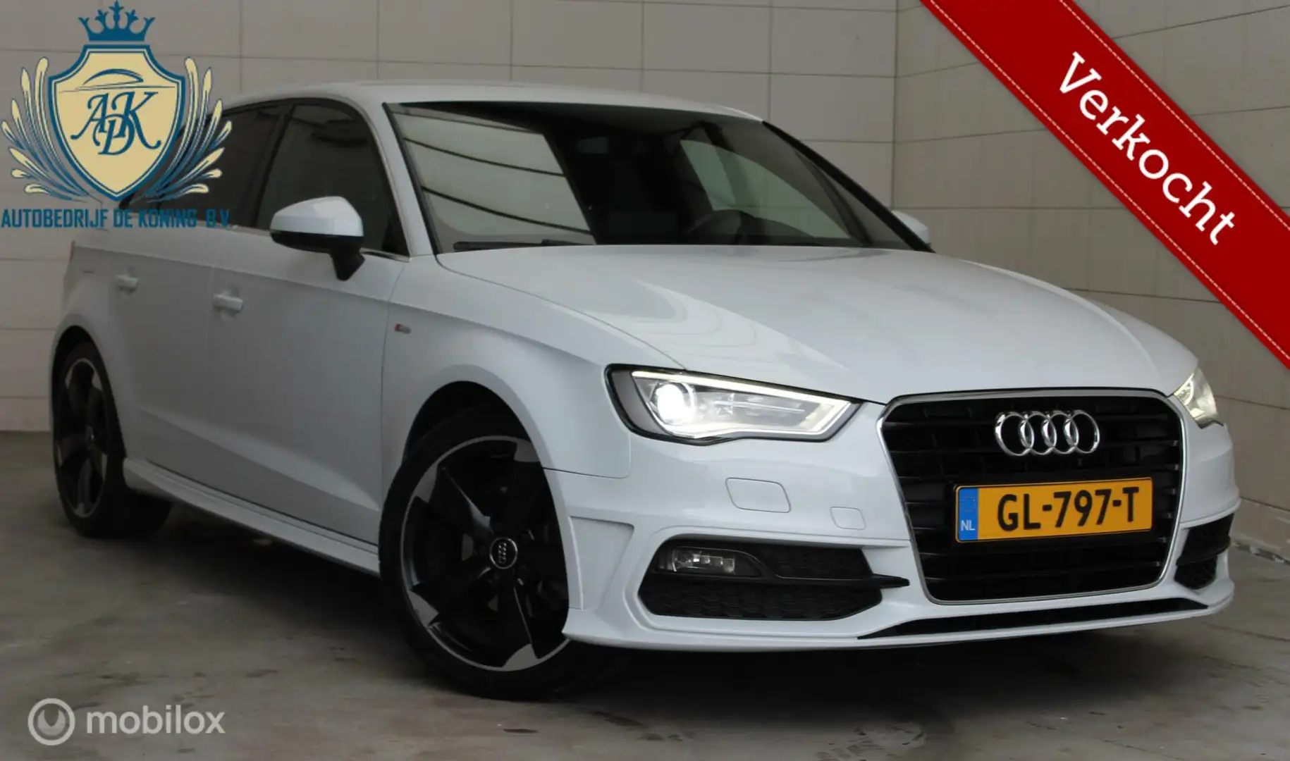 Audi A3 Sportback 1.4 TFSI CoD Sport Pro Line S Blanc - 2