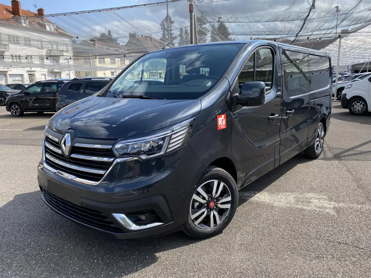 Renault Trafic CABINE APPROFONDIE L2H1 3T BLUE DCI 150 BVA9 GSR2  Gris - 1