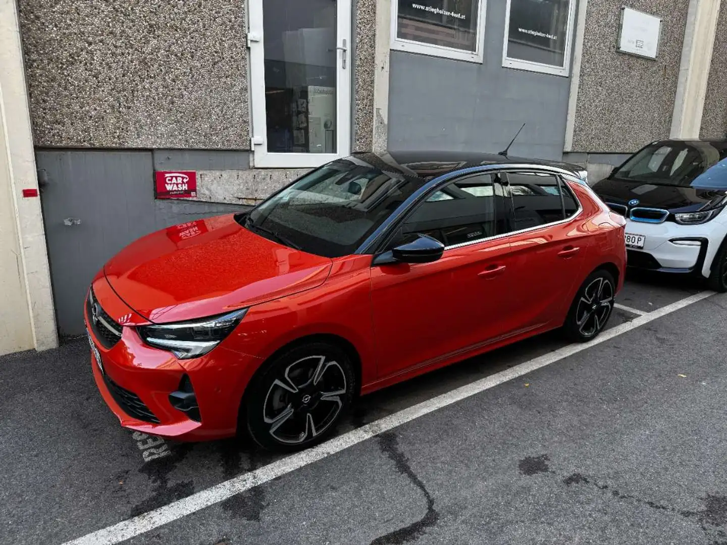 Opel Corsa Corsa 1,2 Elegance mit GS-Line Optik Orange - 1