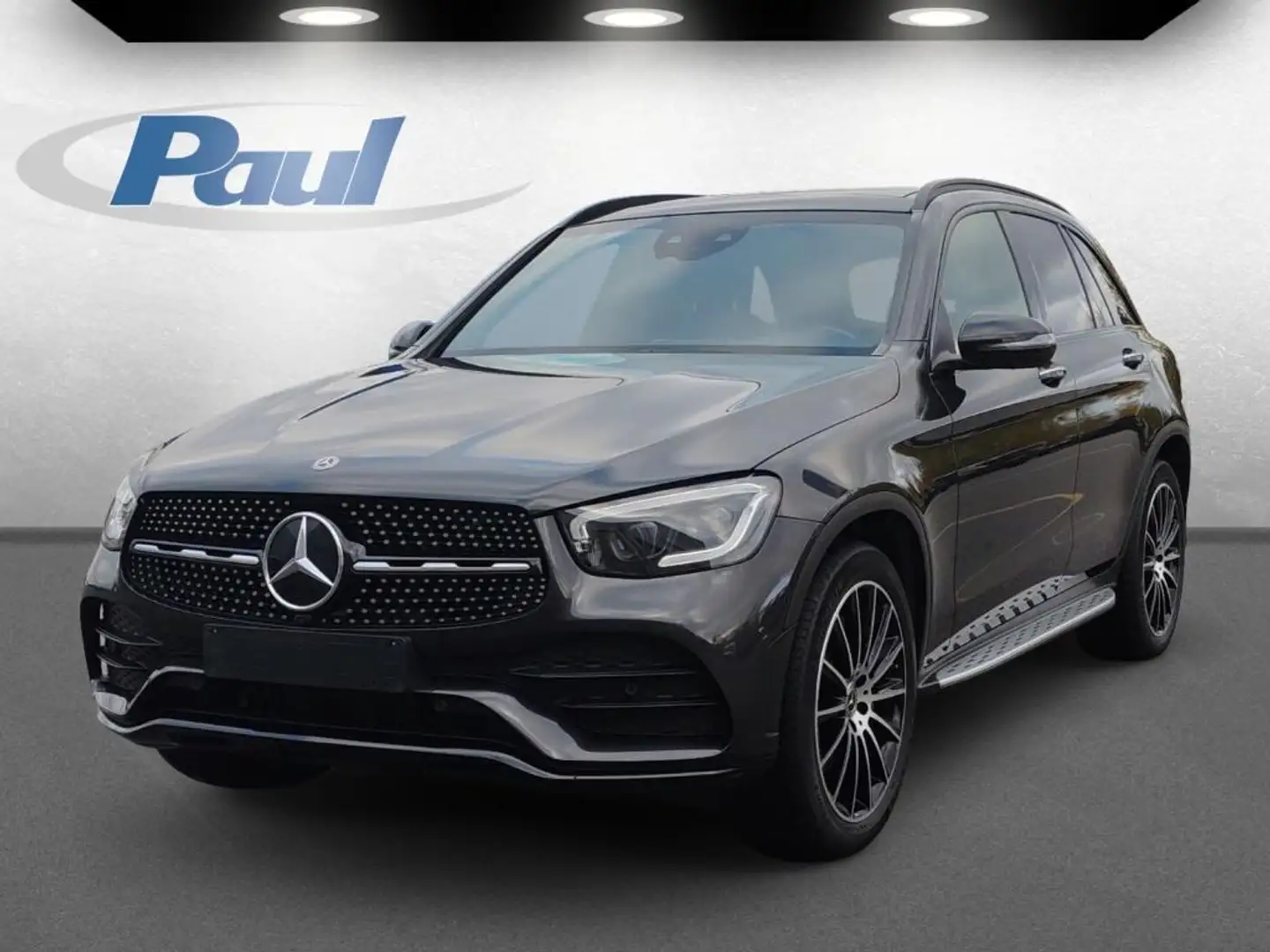 Mercedes-Benz GLC 300 4Matic AMG+Distronic+AHK Gris - 2