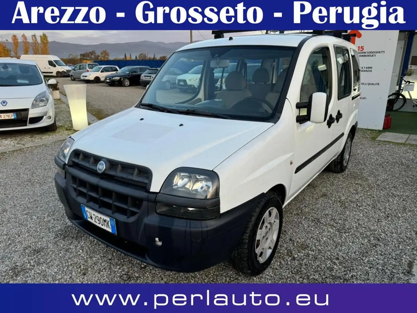 Fiat Doblo Doblò 1ª serie 1.6i 16V Natural Power cat Active Blanc - 1