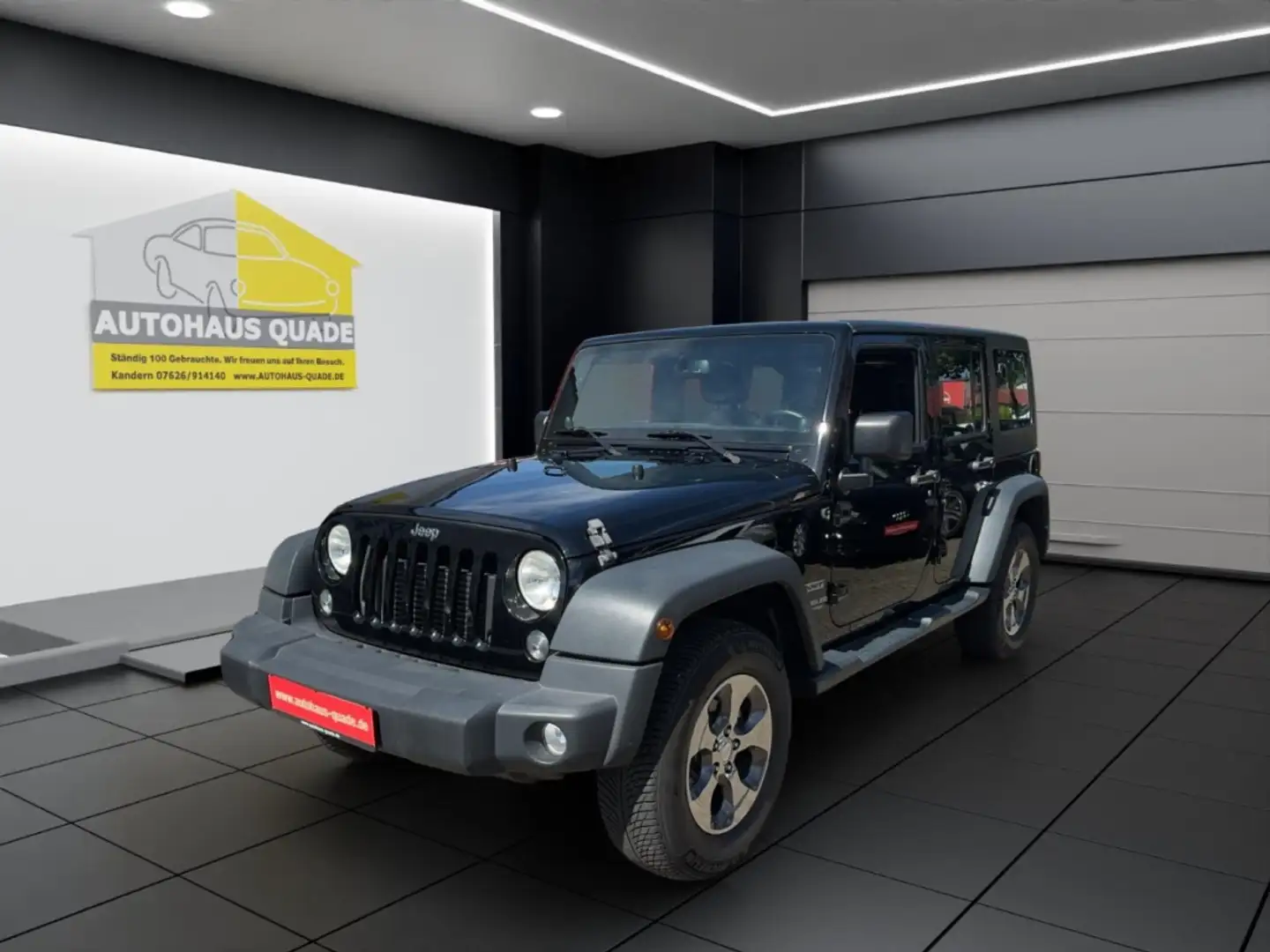 Jeep Wrangler Unlimited Sport 2 DPF Allrad Notbremsass. Temp Ber Schwarz - 1