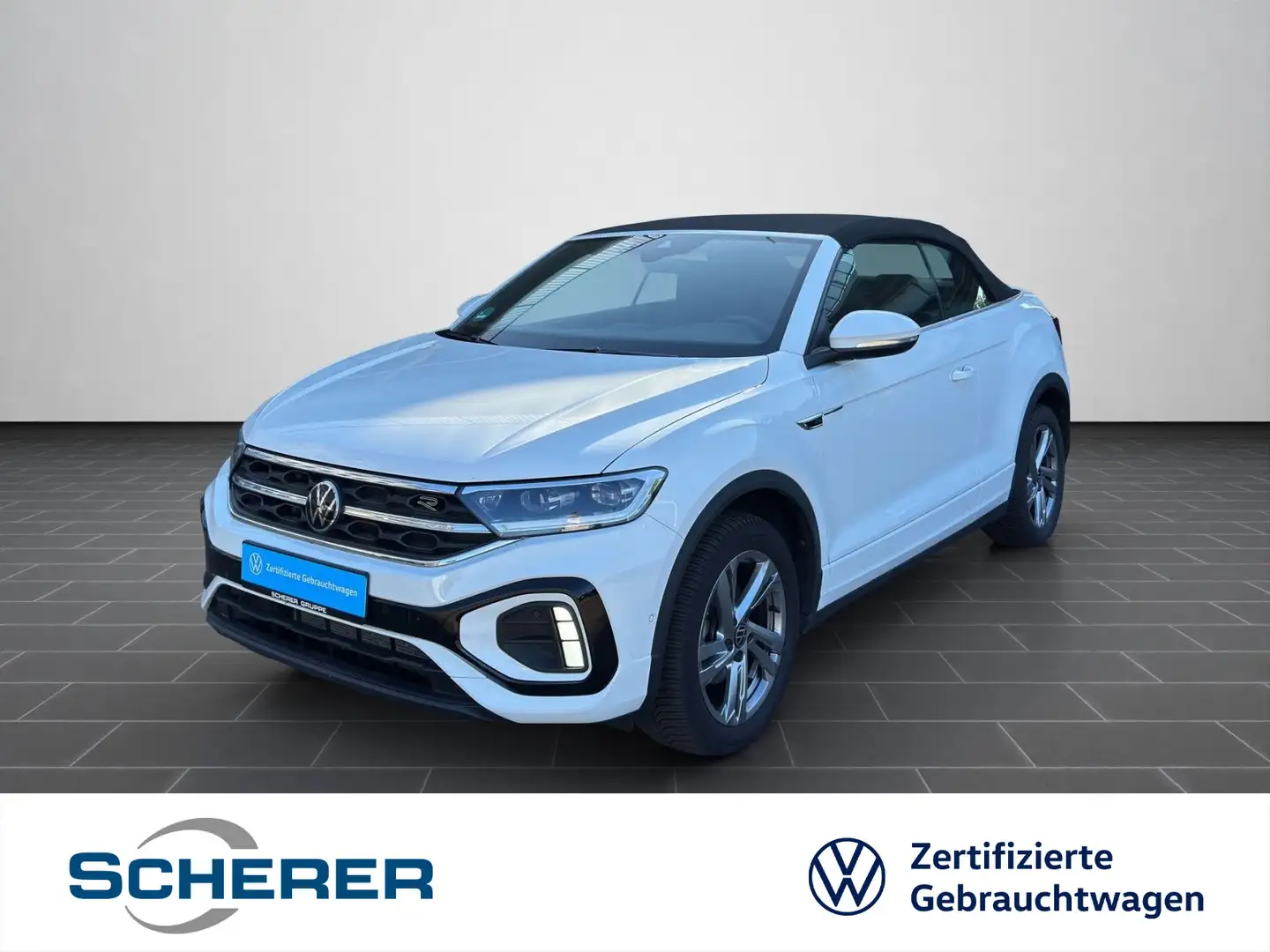 Volkswagen T-Roc R-Line 1.5 TSI LED PLUS PARK ASS Weiß - 1