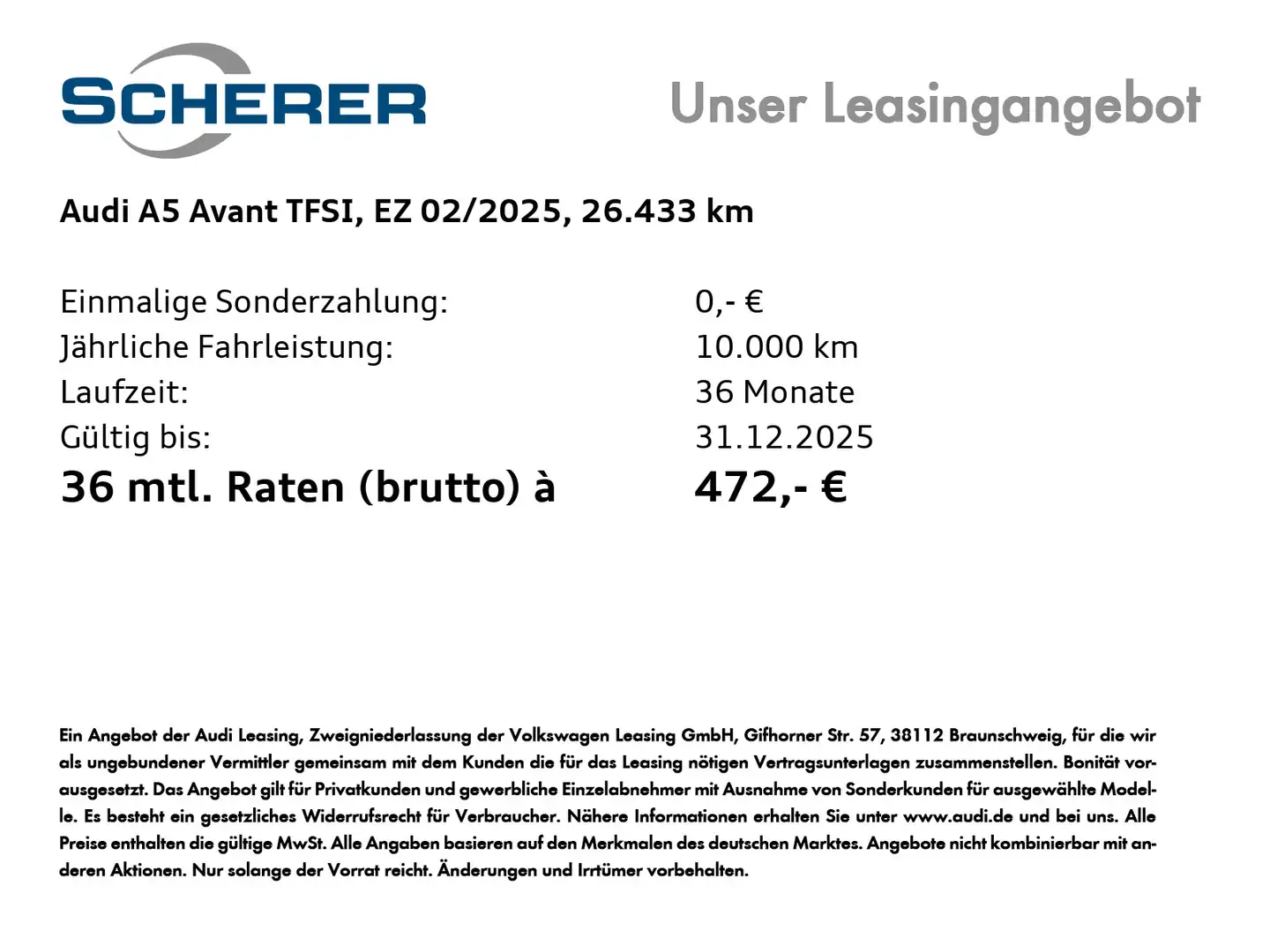 Audi A5 TFSI quattro S tronic KAMERA AHK NAVI A Schwarz - 2