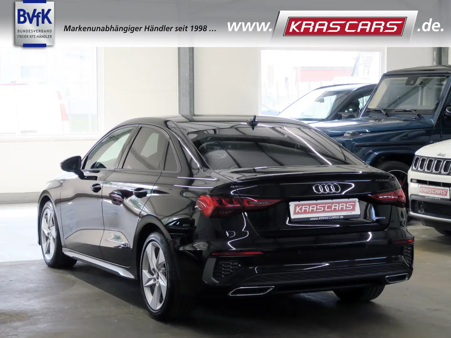 Audi A3 40 TDI quattro 2x S line Pano*B&O*LED*1.Hand Noir - 2