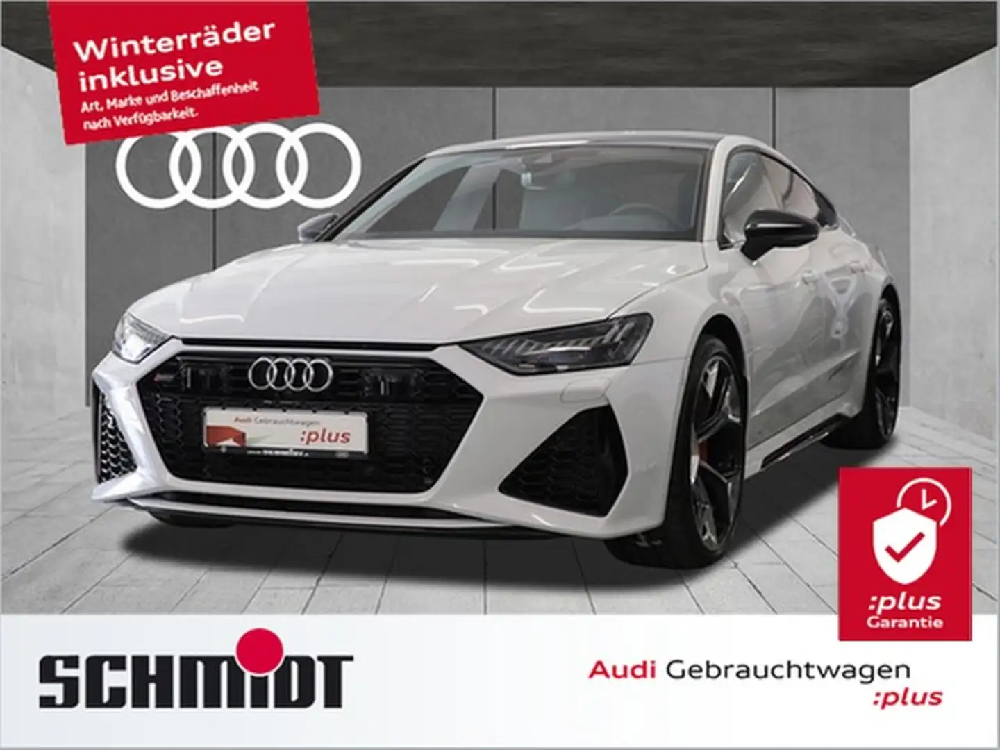 Audi RS7 Sportback Performance LM22 Laserl. Pano Sportab... Blanco - 1