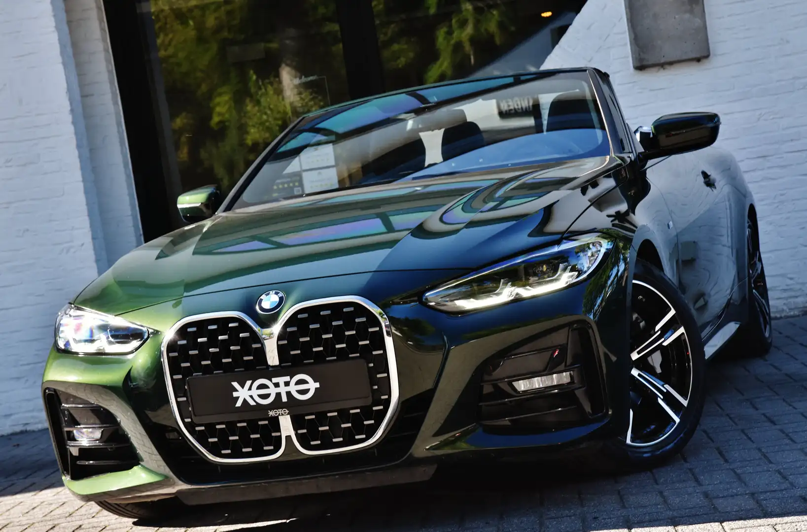 BMW 430 i AS CABRIO M SPORT ***NP: € 74.605,-*** Verde - 1