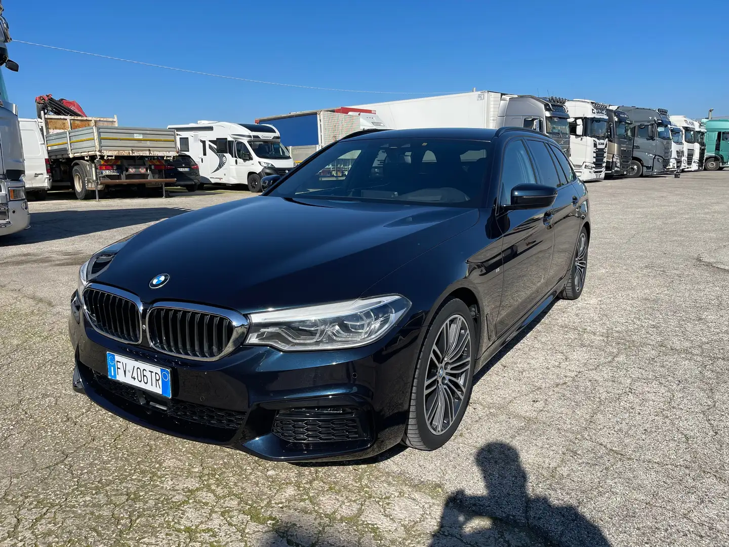 BMW 520 M sport xdrive Blu/Azzurro - 2