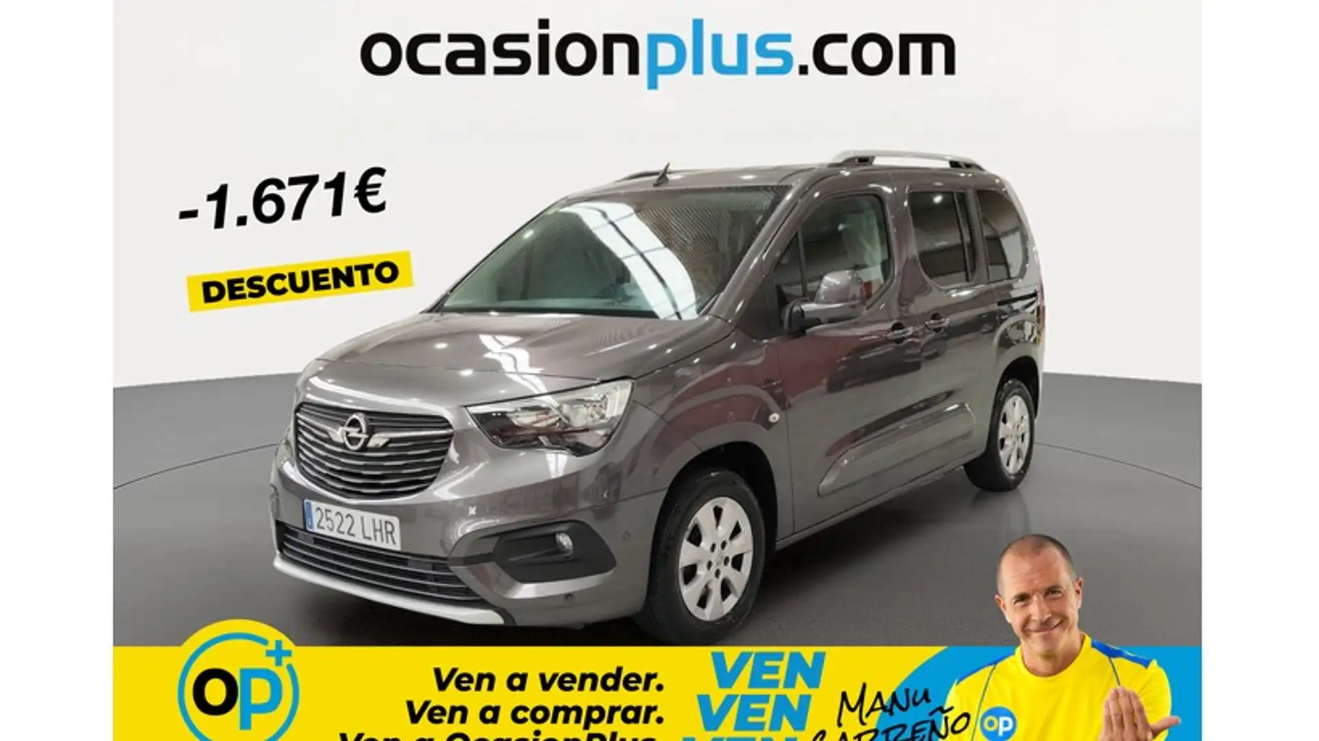 Opel Combo Life 1.5TD S/S Innovation L 130 Gris - 1