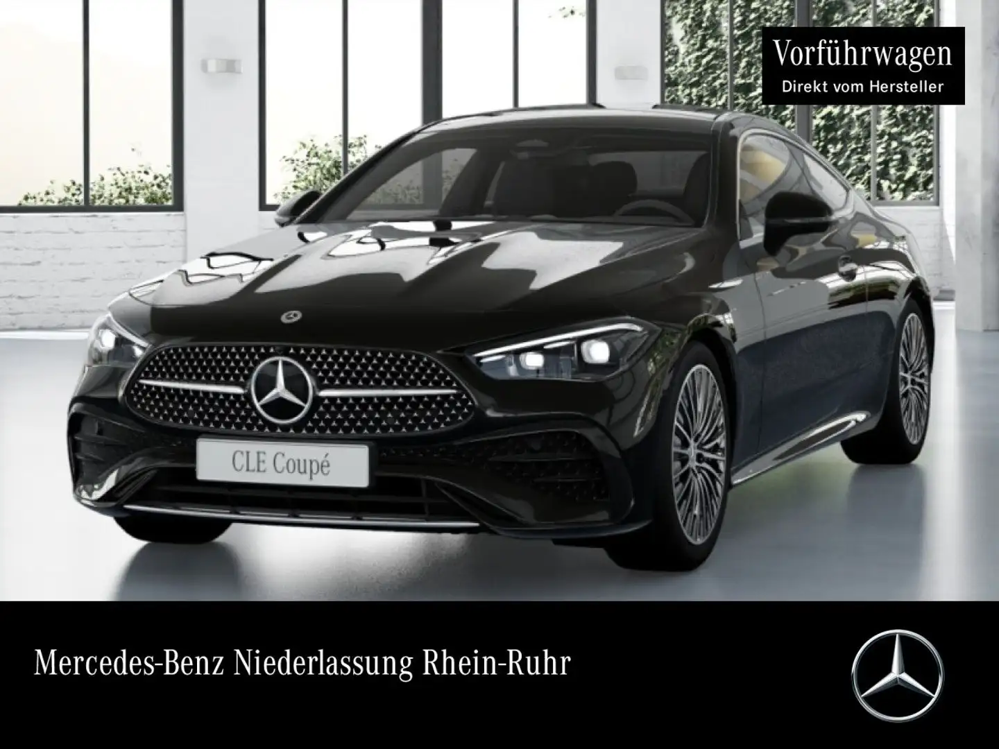 Mercedes-Benz CLE 220 d AMG+PANO+360+AHK+BURMESTER+SITZKLIMA+9G Fekete - 1