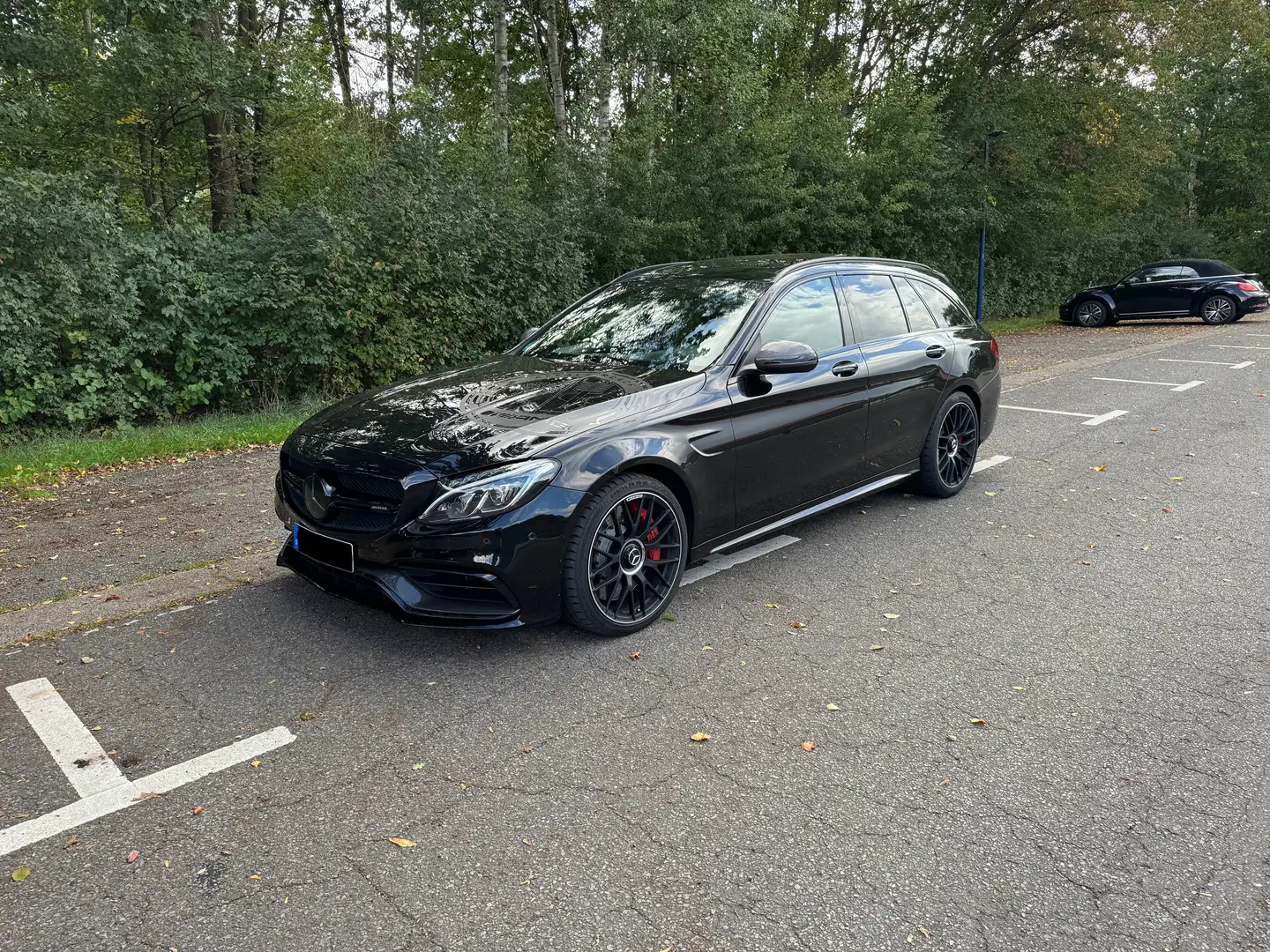 Mercedes-Benz C 63 AMG Distronic Performance Voll Carbon Pano Burmester Schwarz - 1