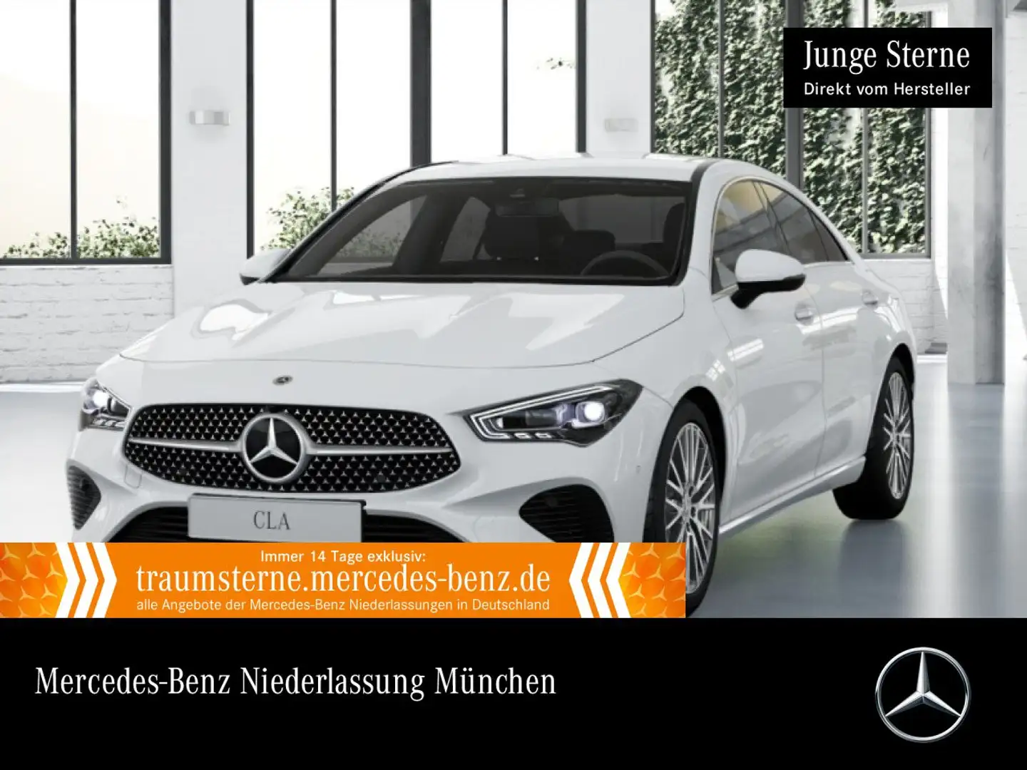 Mercedes-Benz CLA 200 d PROGRESSIVE+MULTIBEAM+KAMERA+TOTW+8G Blanco - 1