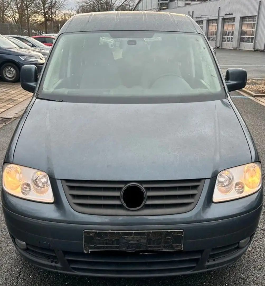 Volkswagen Caddy Life Family 1.6L,1.Hd,neue AHK,Scheckheft Grau - 2