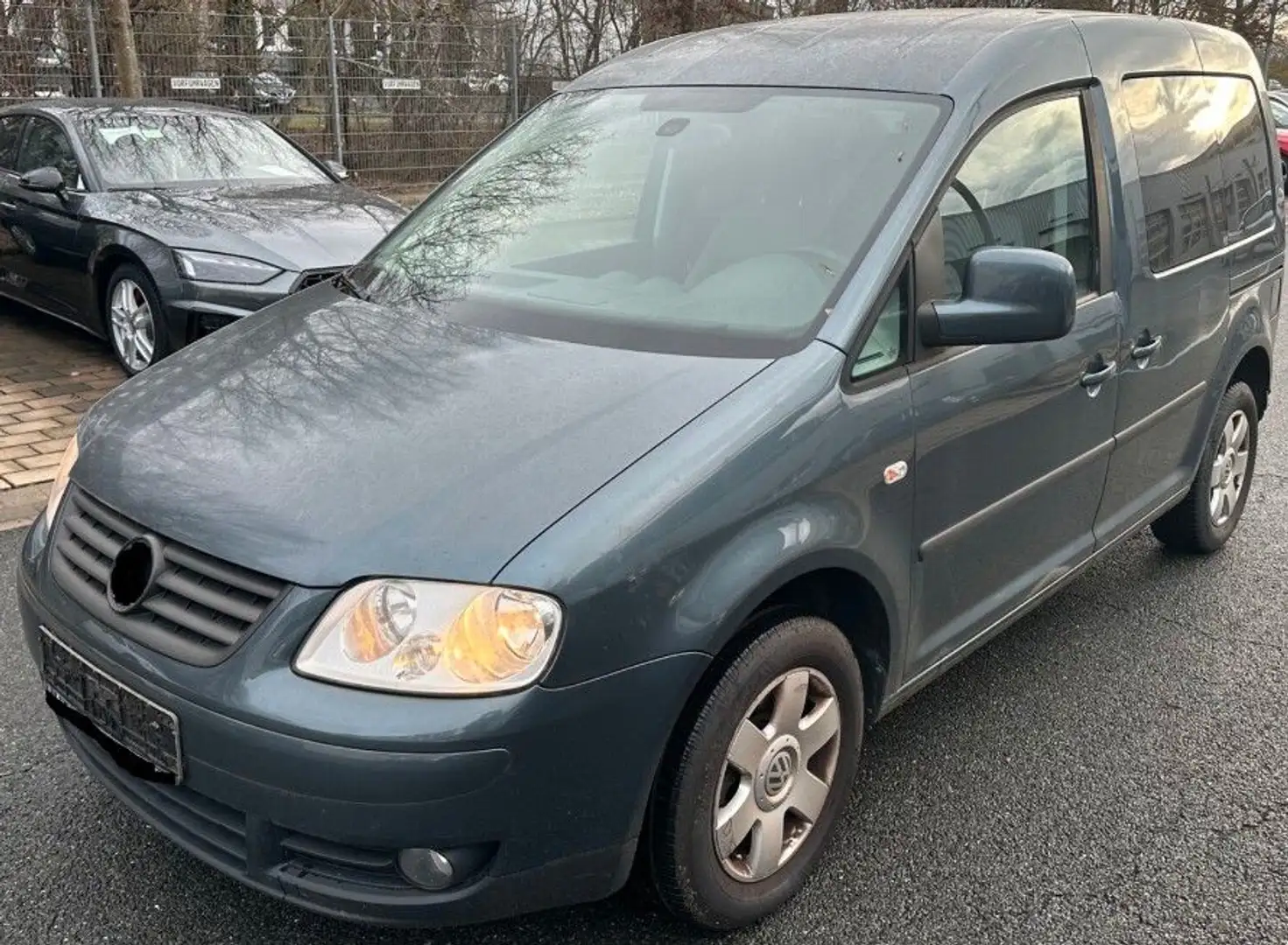 Volkswagen Caddy Life Family 1.6L,1.Hd,neue AHK,Scheckheft Grau - 1