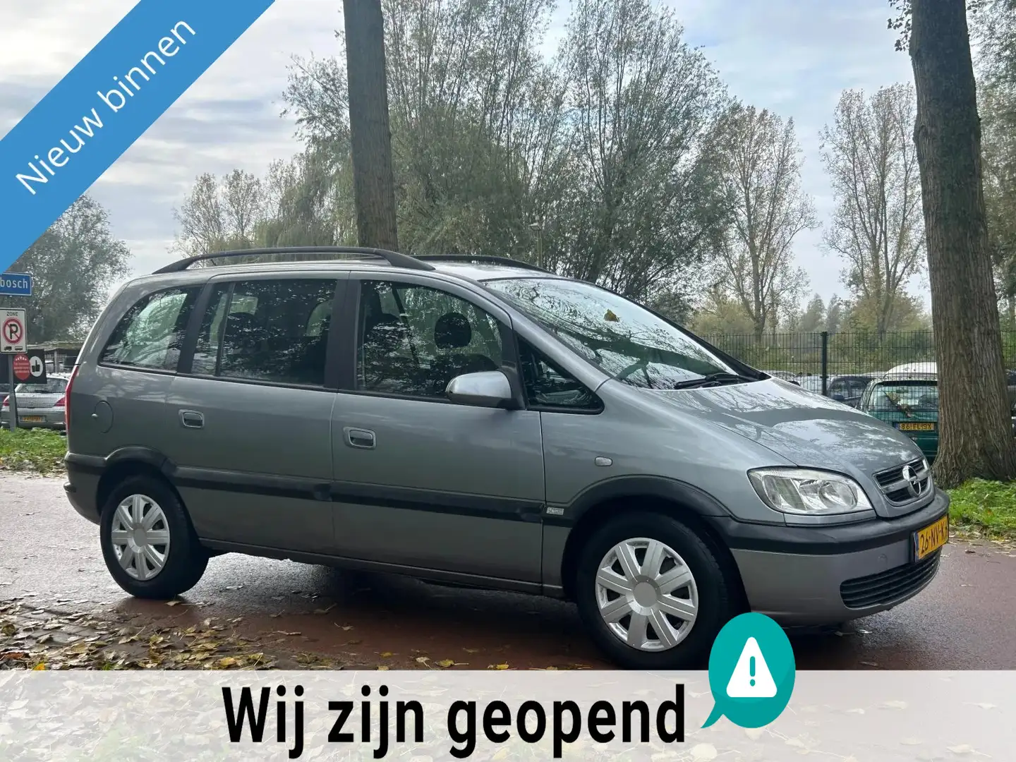 Opel Zafira 1.6-16V Comfort AIRCO!7PERSOONS!APK!KOOPJE! Šedá - 1
