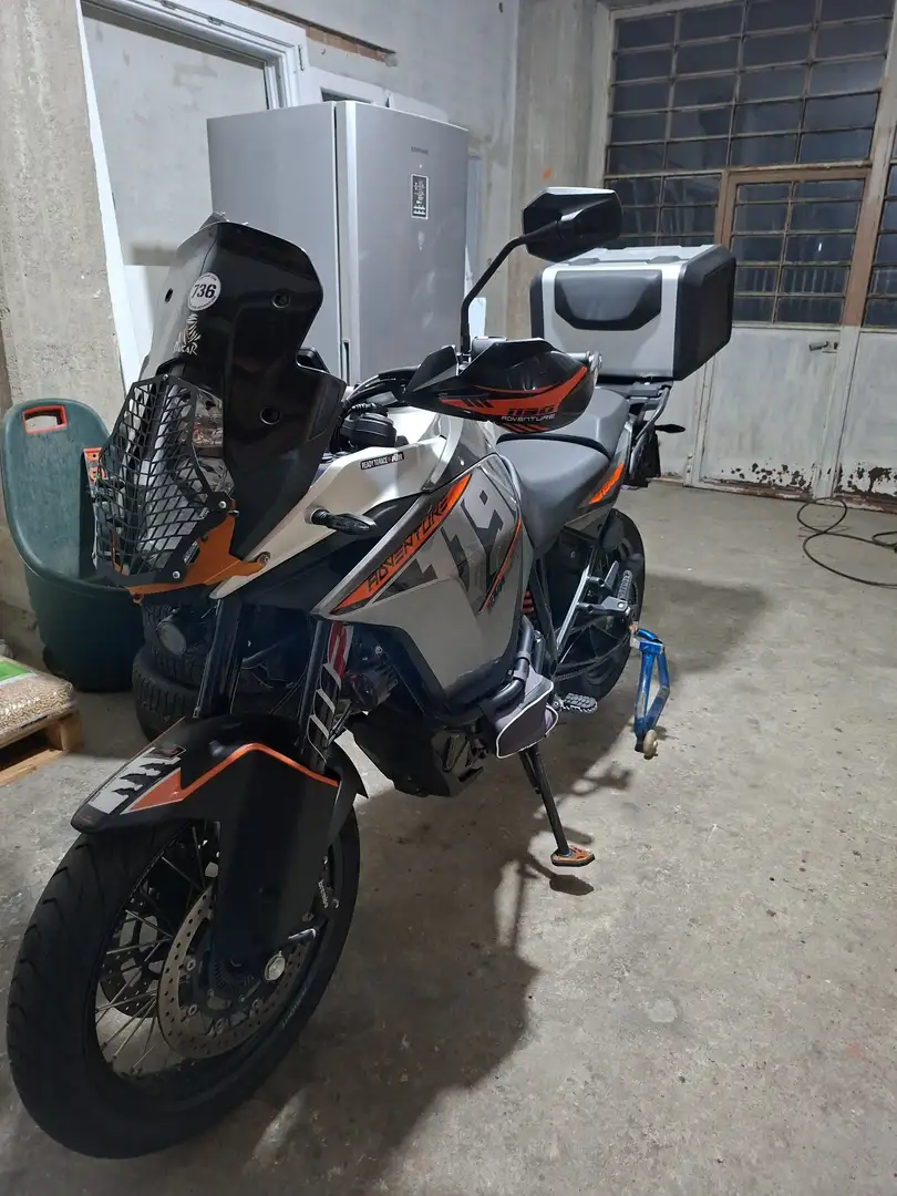 KTM 1190 Adventure s Gris - 1