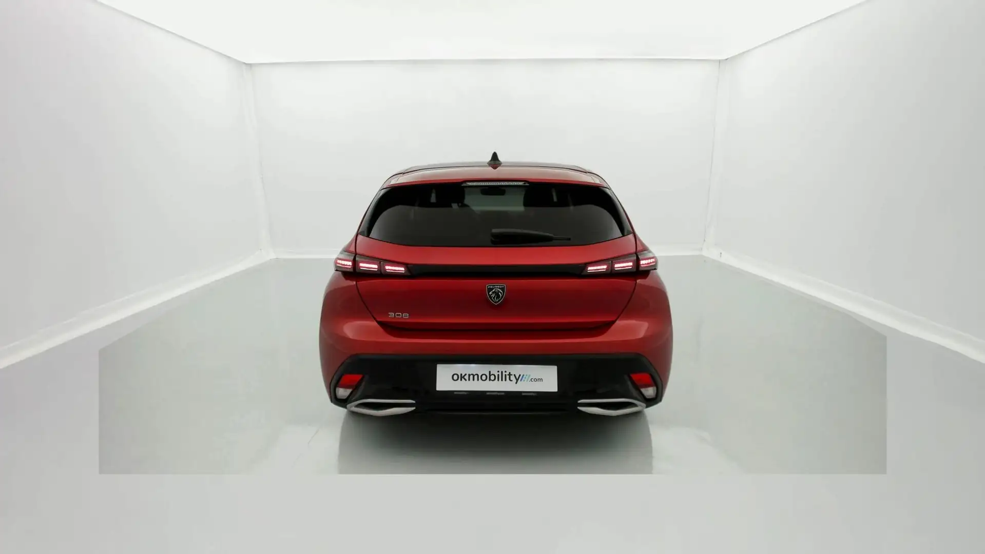 Peugeot 308 1.2 PureTech S&S Allure Pack EAT8 130 Rood - 2
