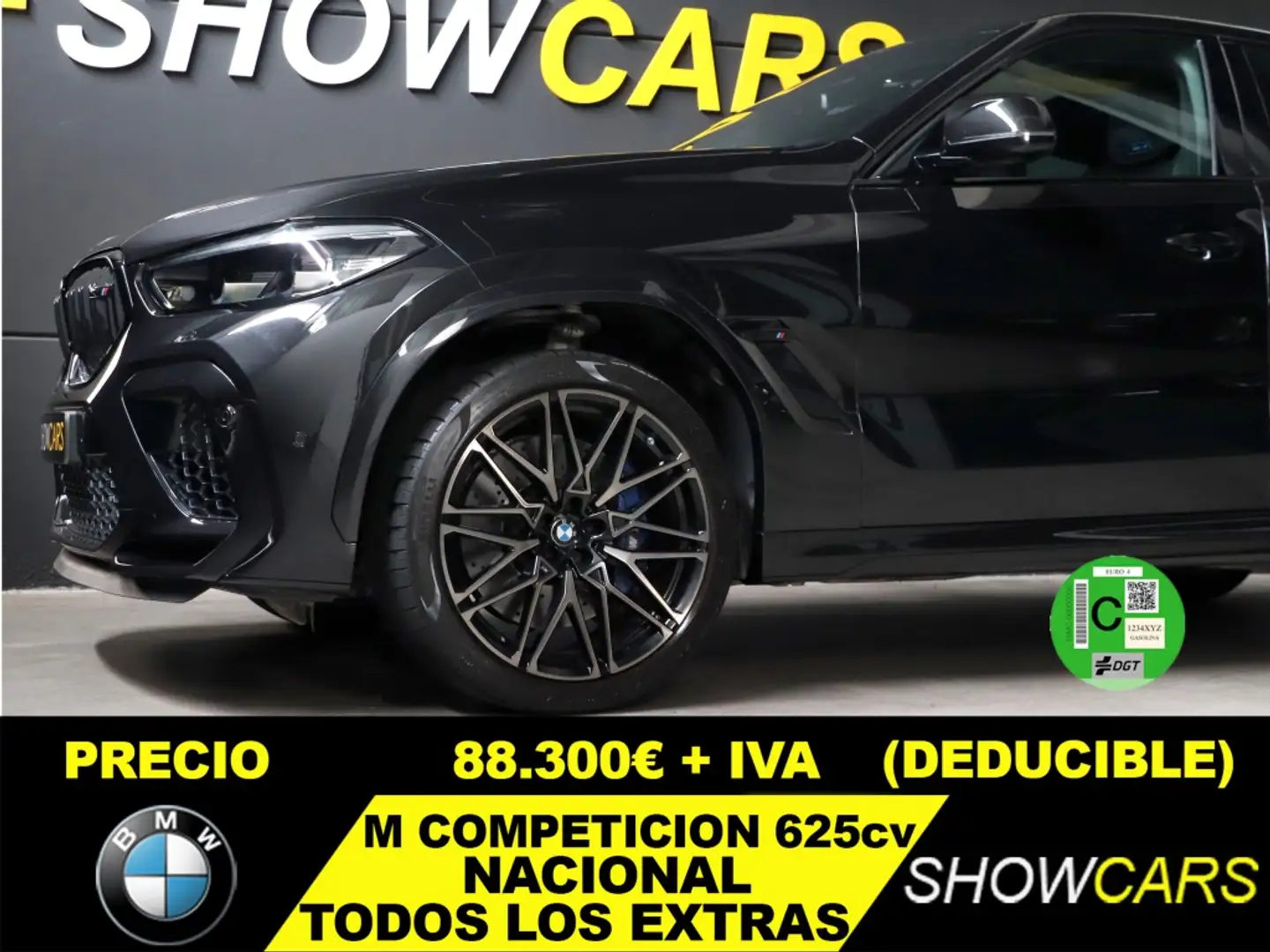 BMW X6 M Competition Zwart - 1